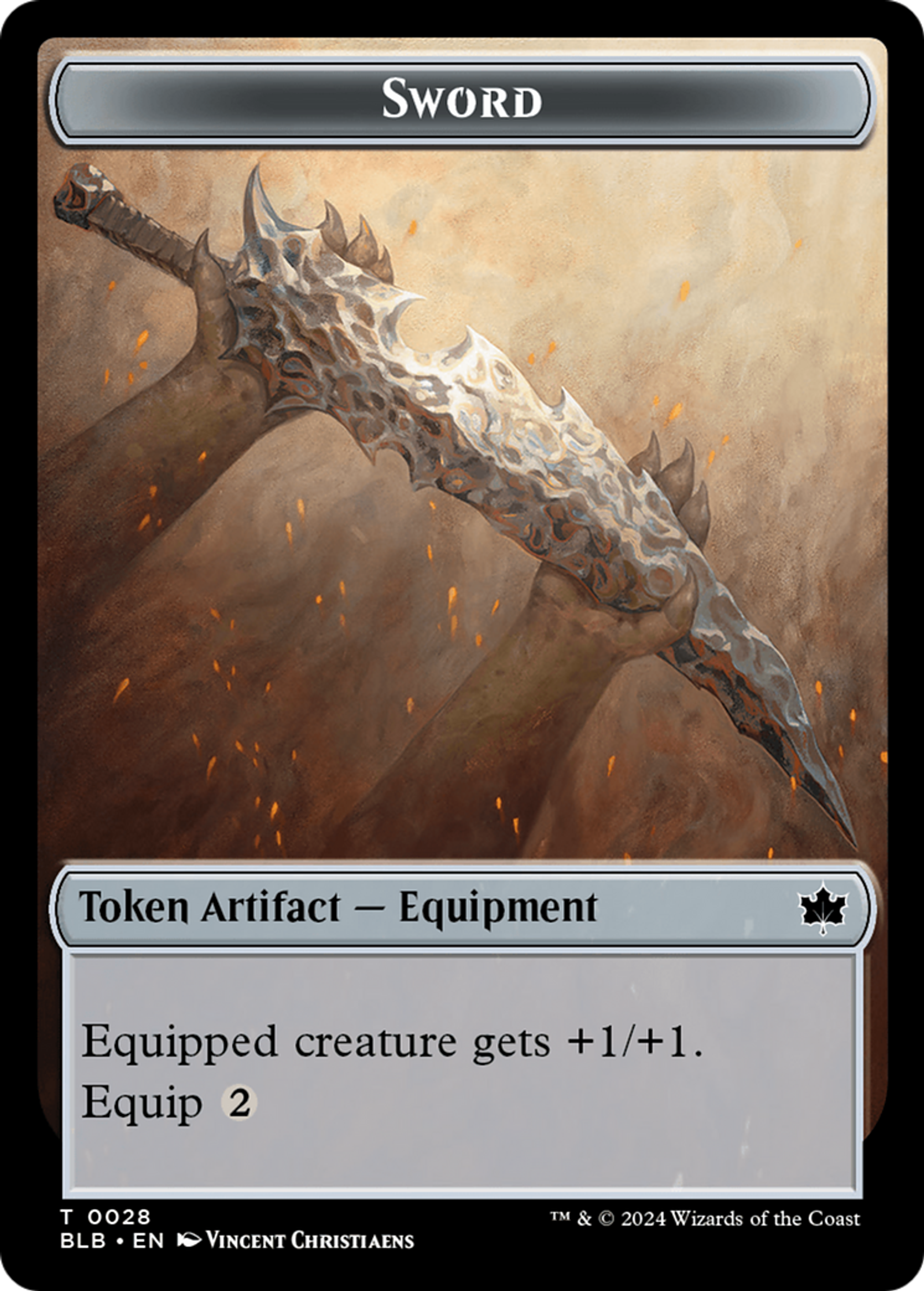 Sword — Bloomburrow — Magic: The Gathering