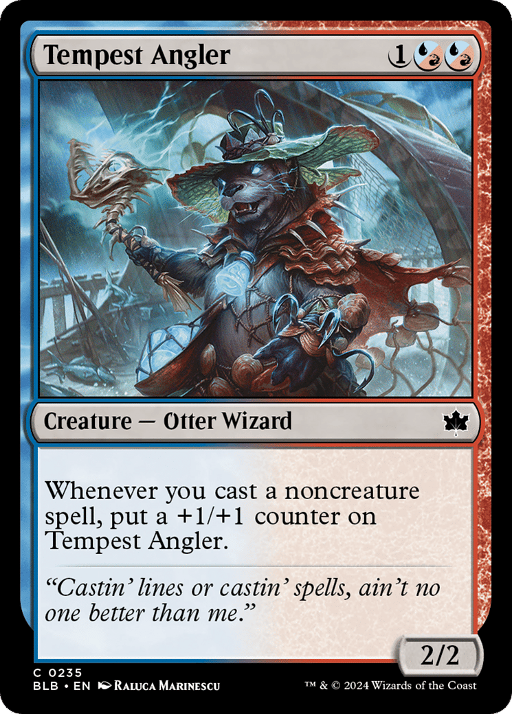 Tempest Angler — Bloomburrow — Magic: The Gathering