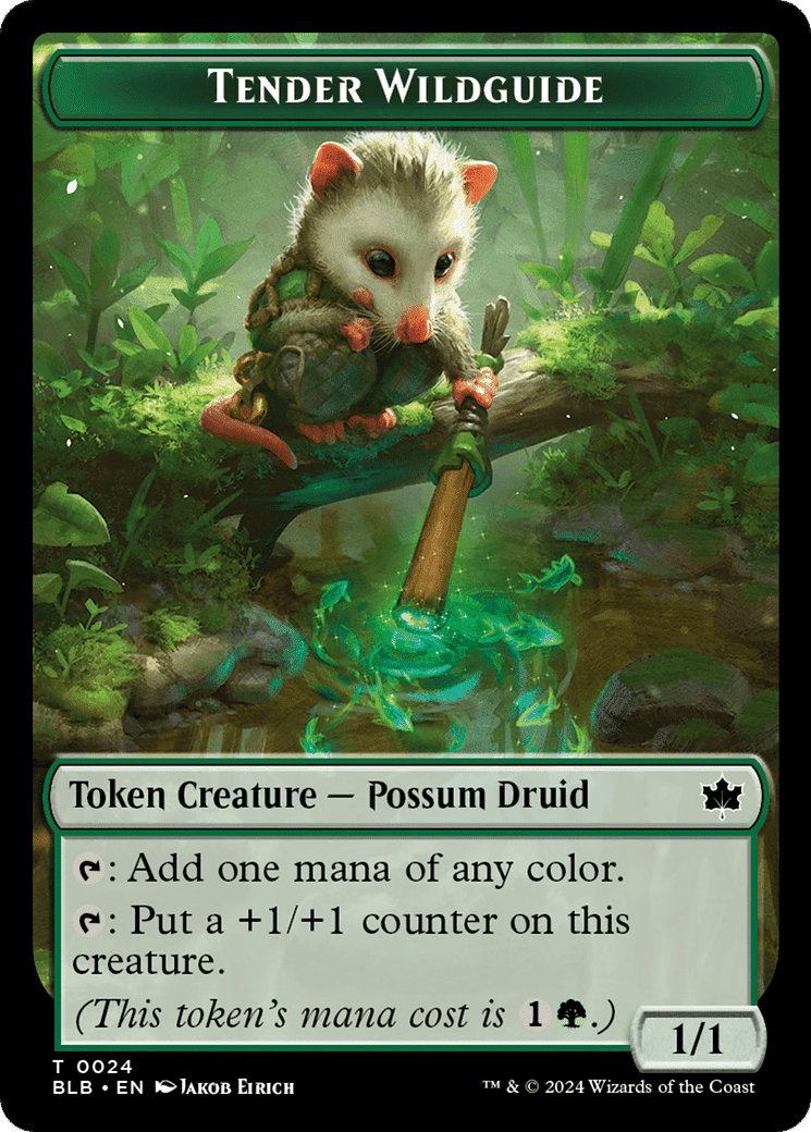 Tender Wildguide — Bloomburrow — Magic: The Gathering