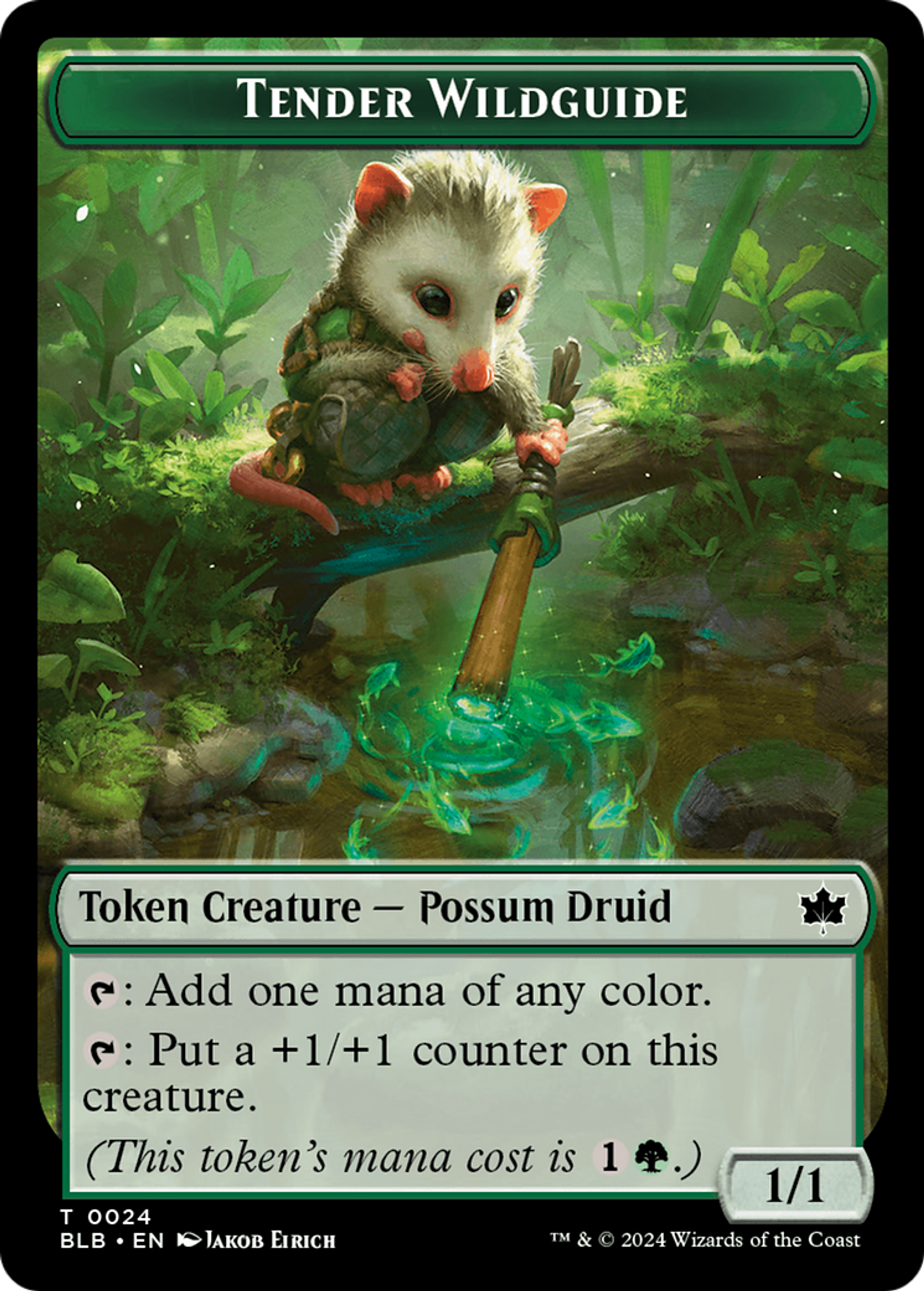 Tender Wildguide — Bloomburrow — Magic: The Gathering