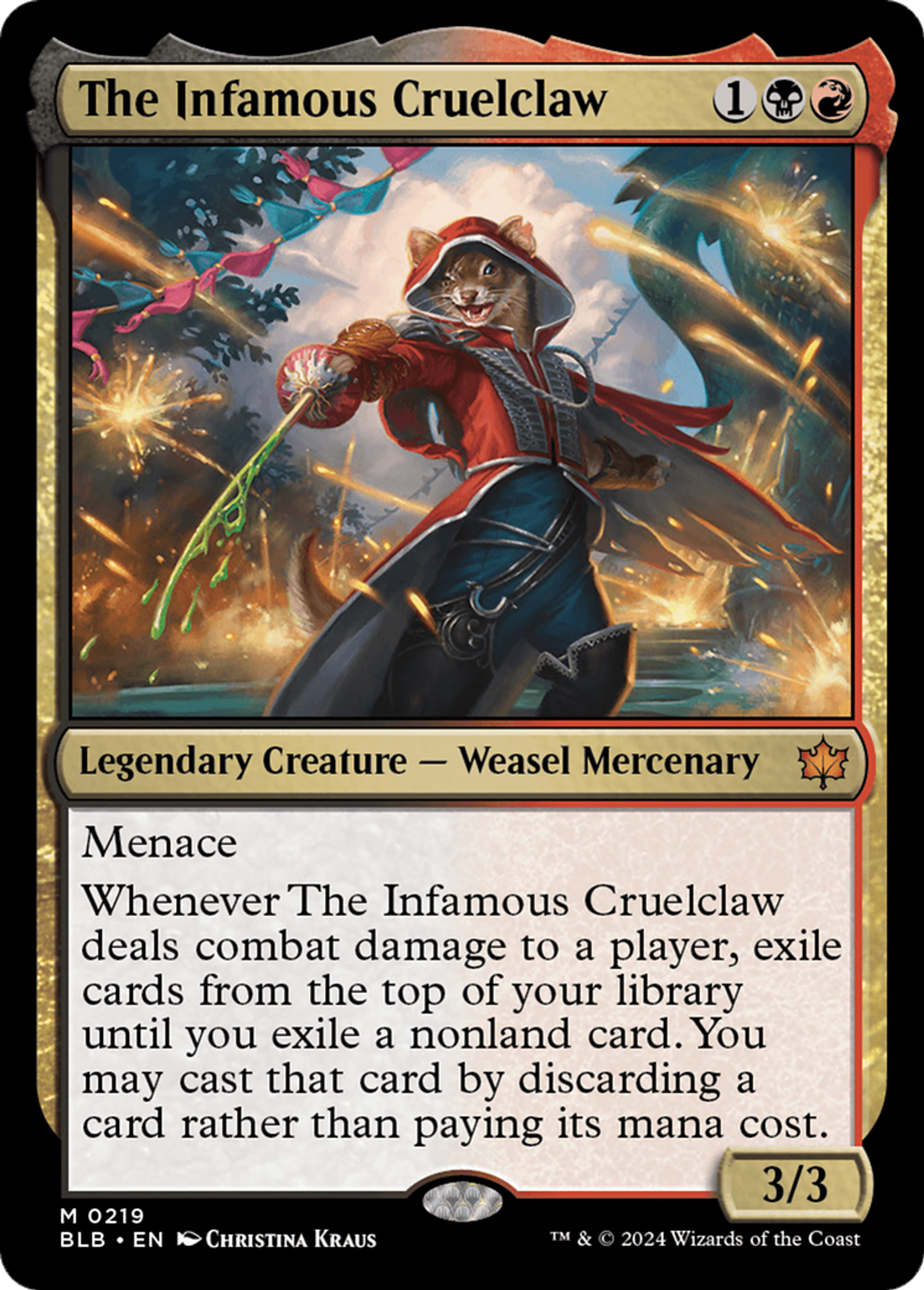 L'infâme Vilegriffe — Bloomburrow — Magic: The Gathering