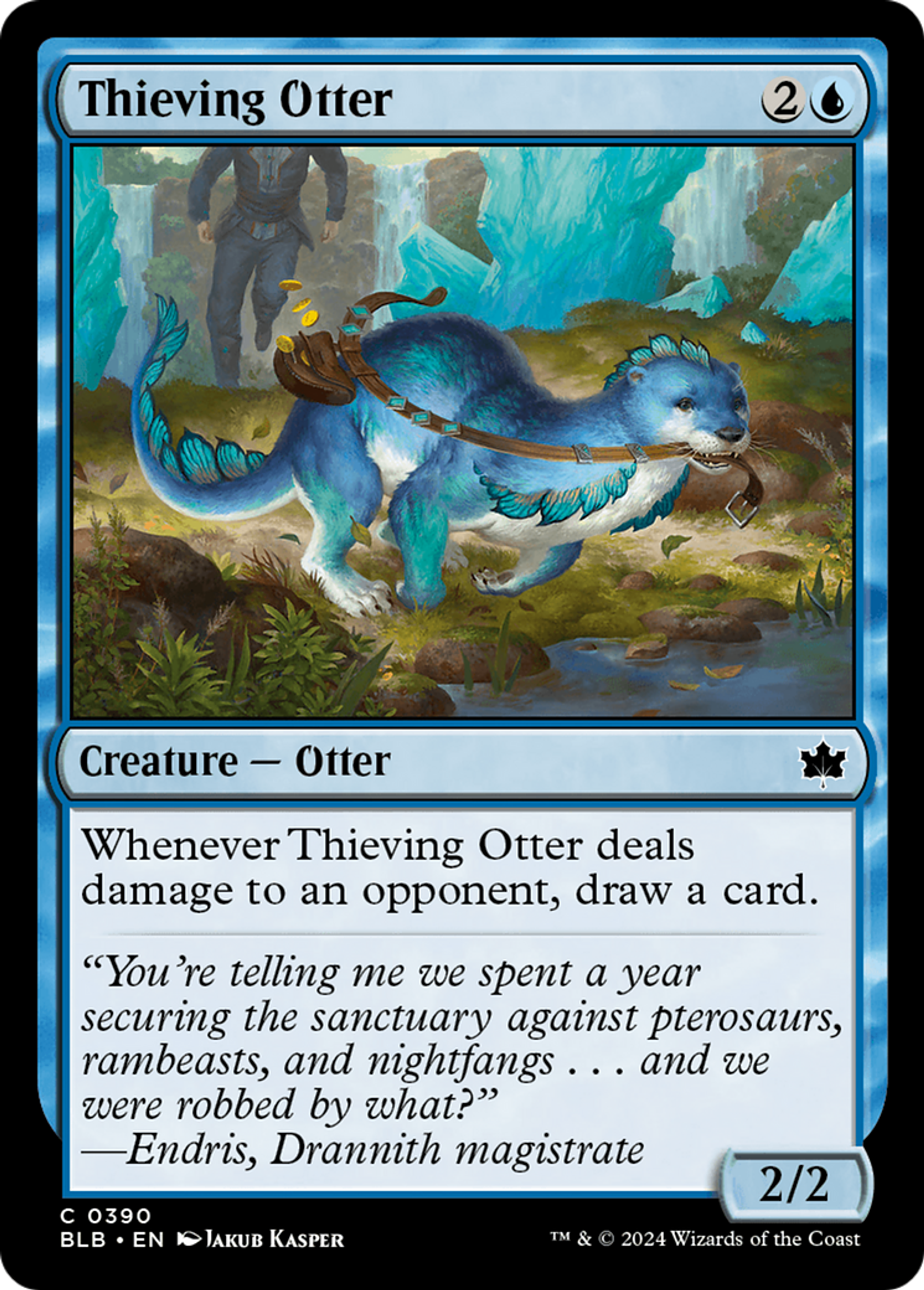Thieving Otter — Bloomburrow — Magic: The Gathering