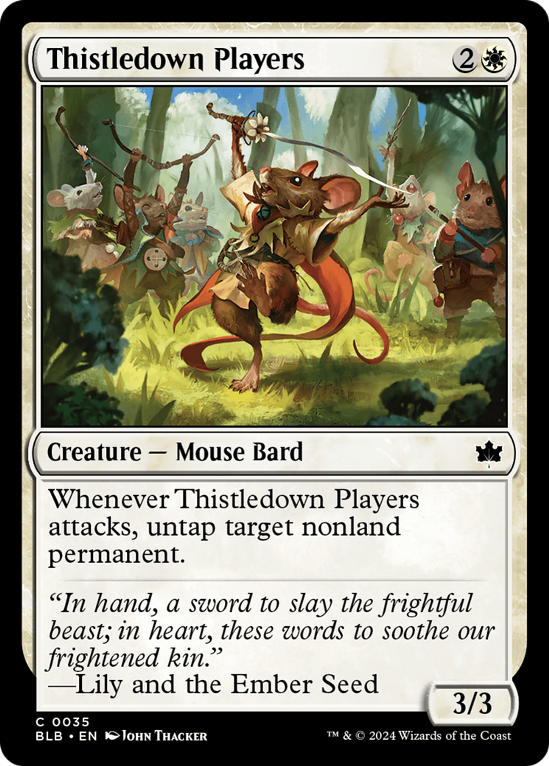 Troupe de Buttechardon — Bloomburrow — Magic: The Gathering