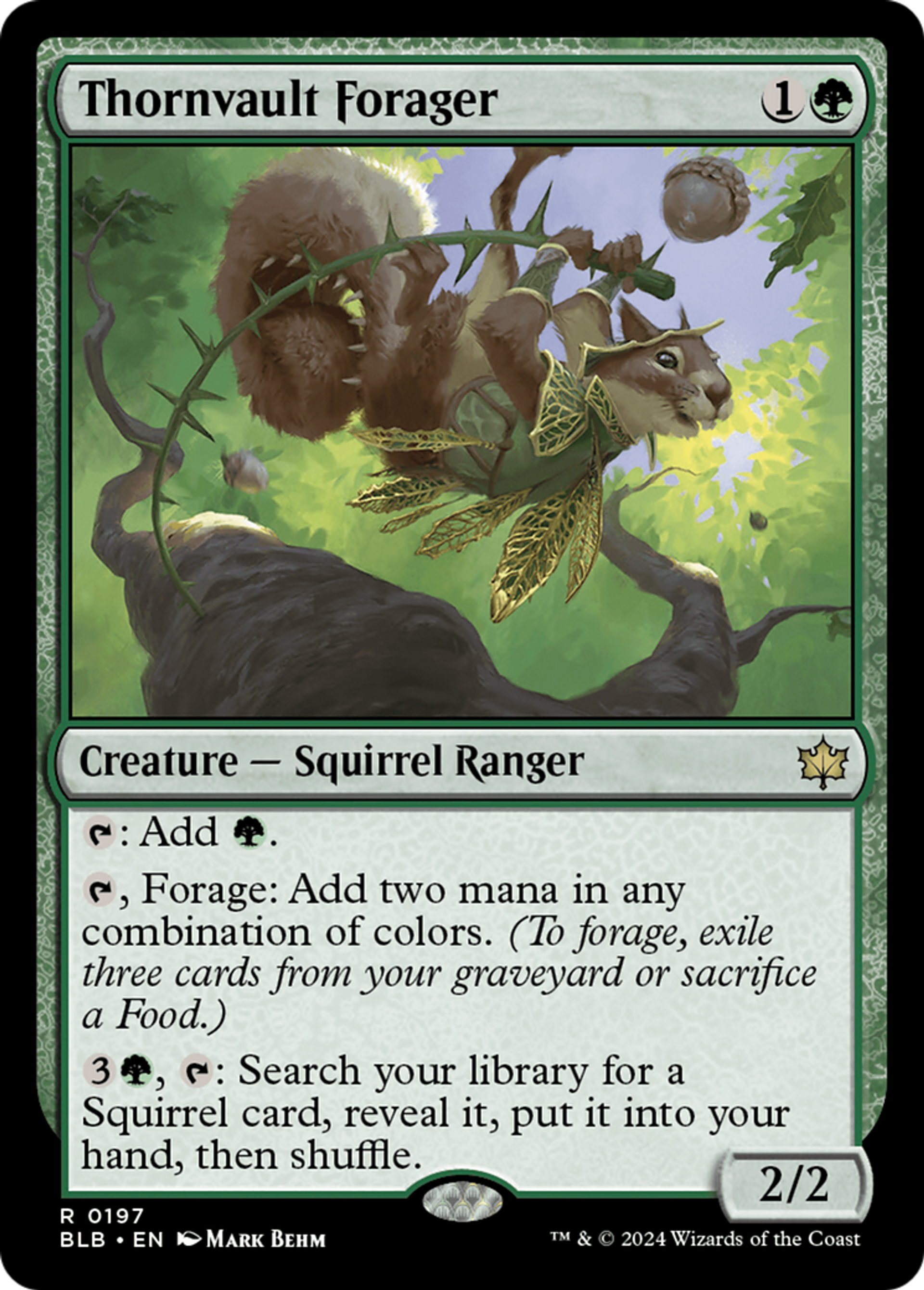 Fureteur sautépine — Bloomburrow — Magic: The Gathering