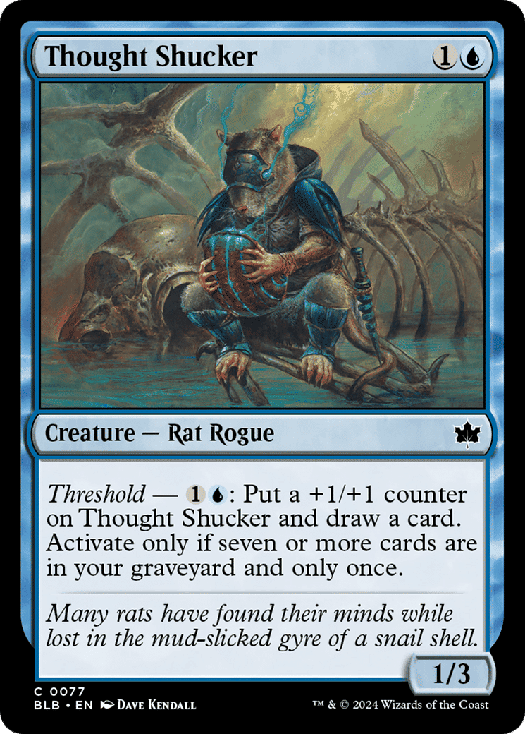 Thought Shucker — Bloomburrow — Magic: The Gathering