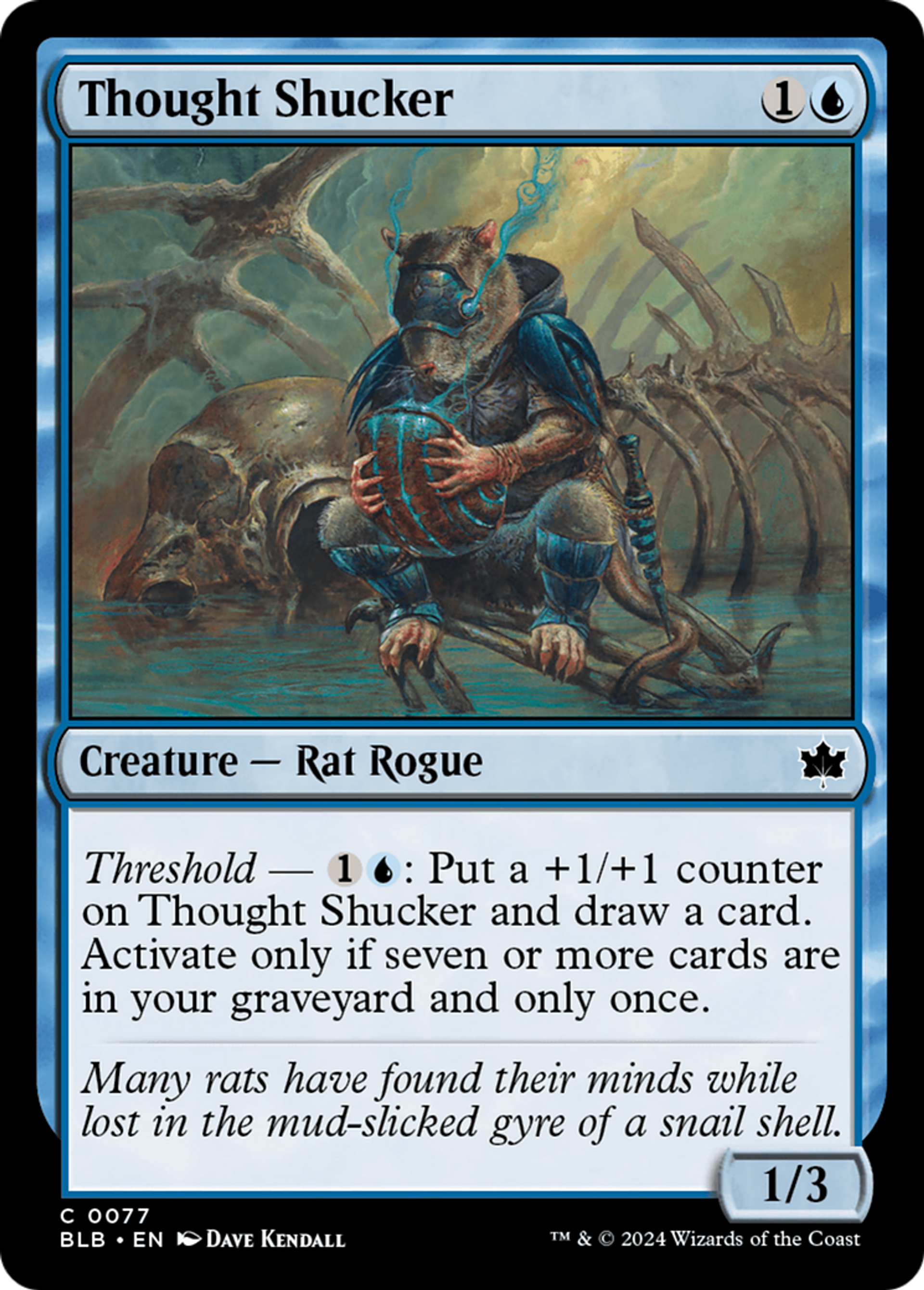 Thought Shucker — Bloomburrow — Magic: The Gathering