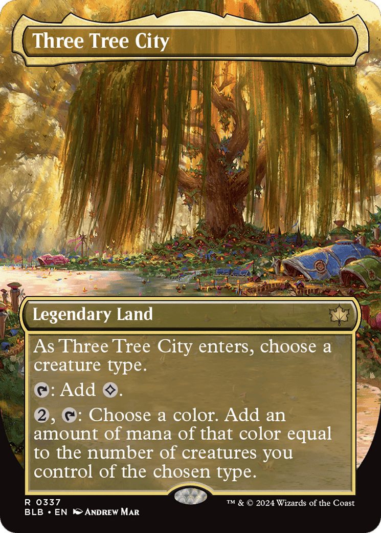 Three Tree City — Bloomburrow — Magic: The Gathering