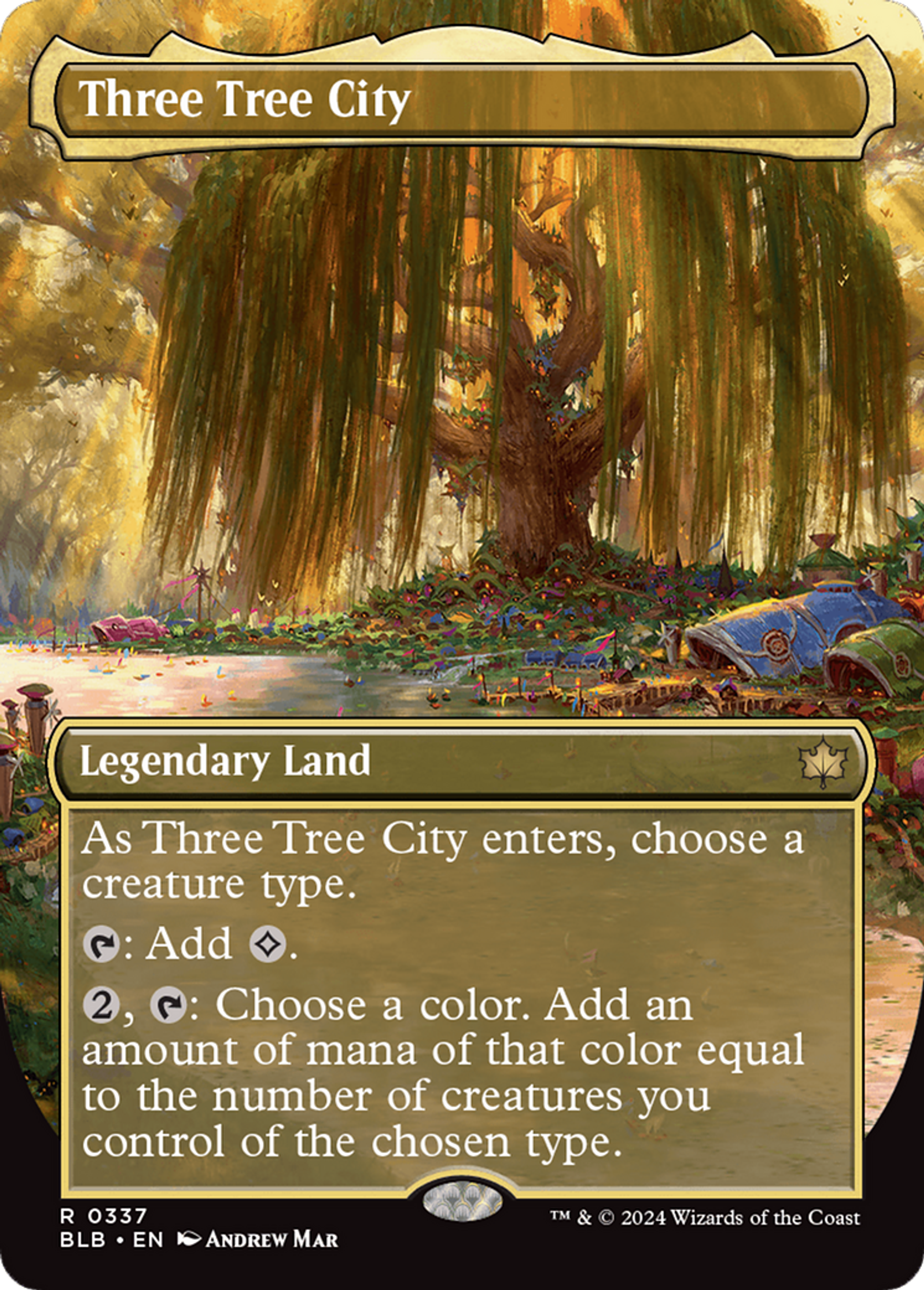 Three Tree City — Bloomburrow — Magic: The Gathering