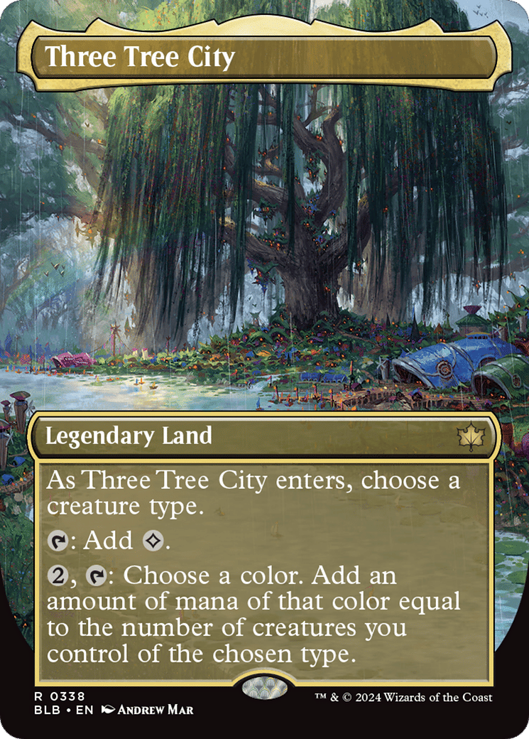 Three Tree City — Bloomburrow — Magic: The Gathering