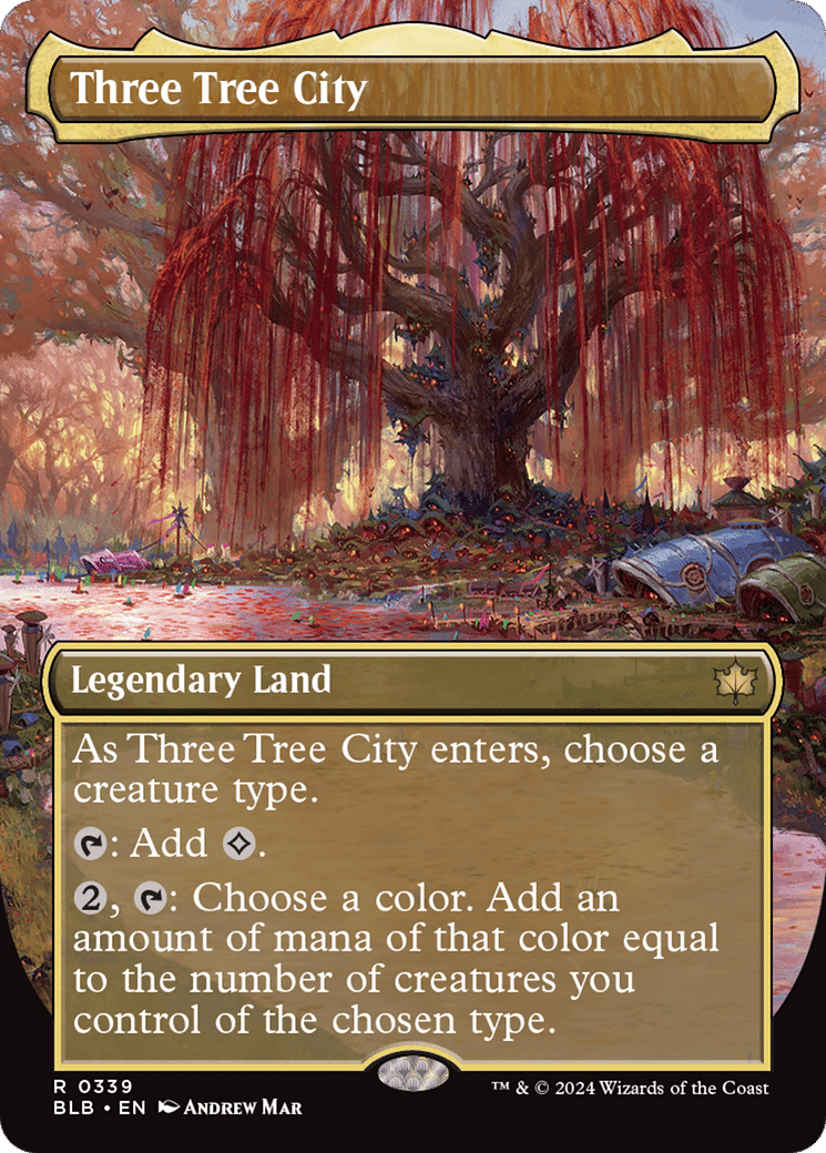 Three Tree City — Bloomburrow — Magic: The Gathering