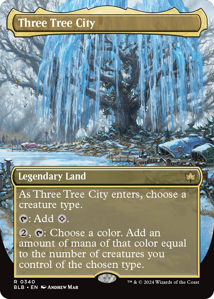 Three Tree City — Bloomburrow — Magic: The Gathering