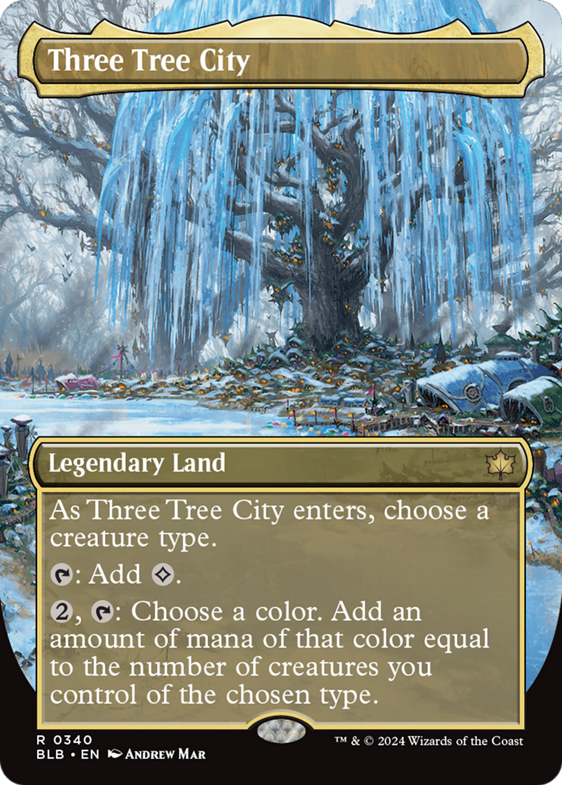 Three Tree City — Bloomburrow — Magic: The Gathering