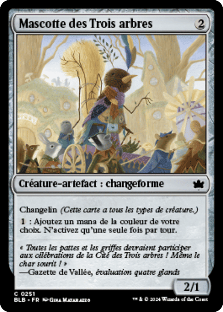 Mascotte des Trois arbres — Bloomburrow — Magic: The Gathering