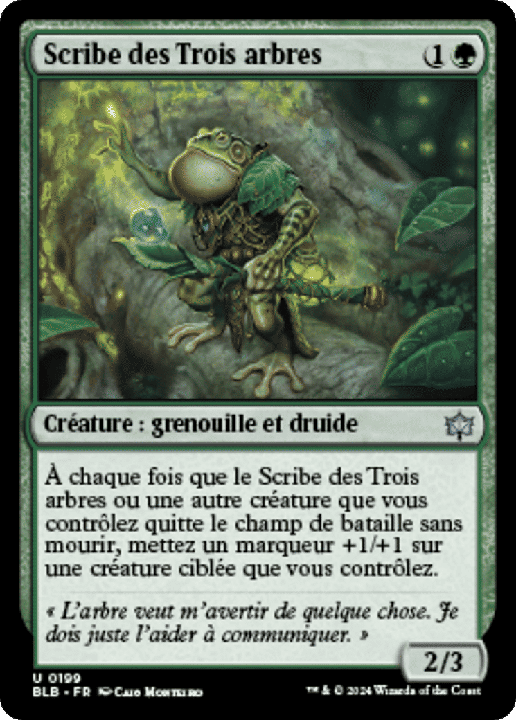 Scribe des Trois arbres — Bloomburrow — Magic: The Gathering