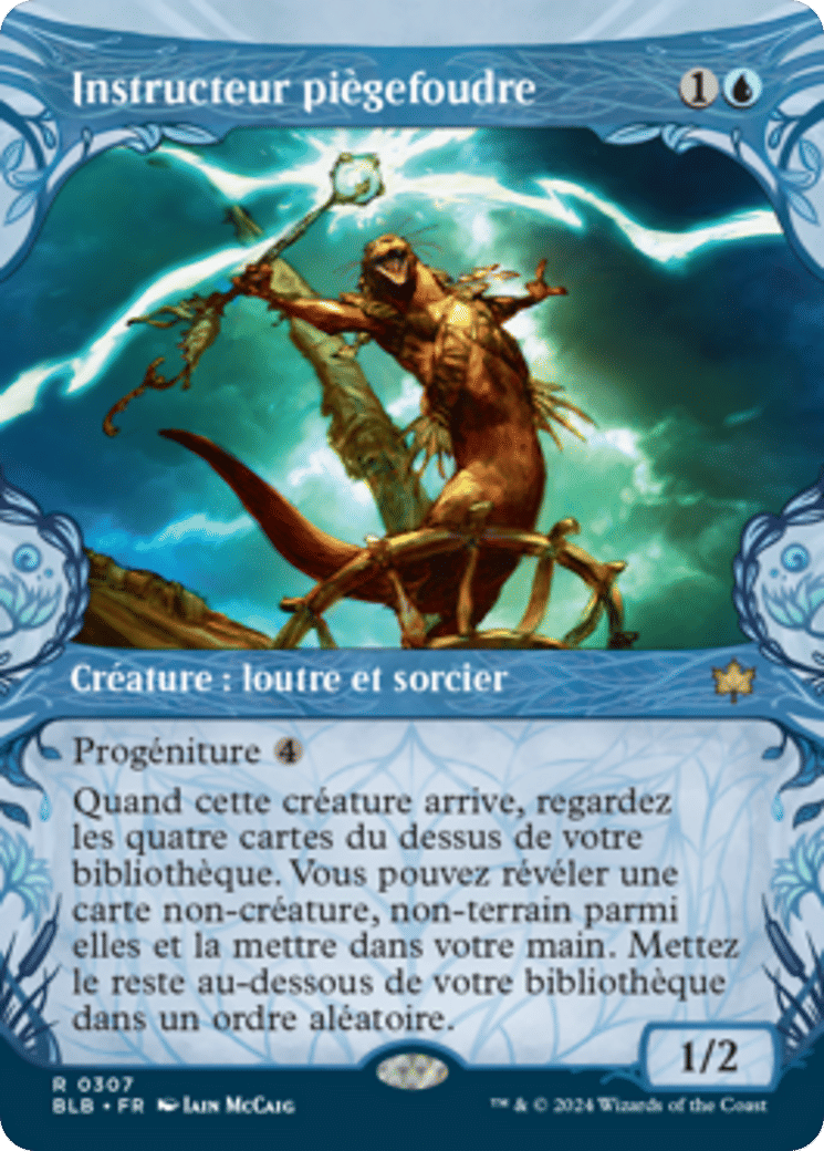 Instructeur piègefoudre — Bloomburrow — Magic: The Gathering