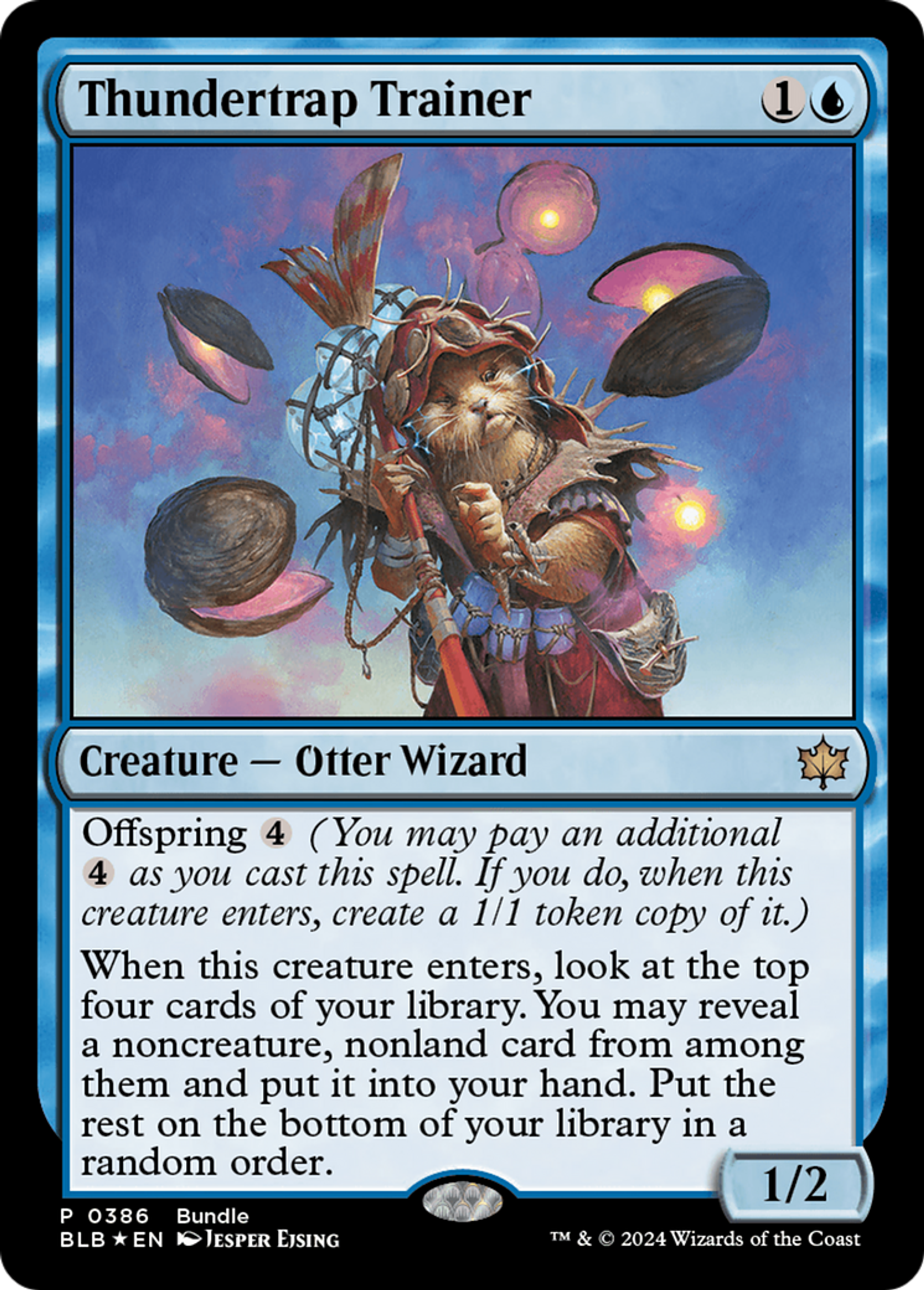 Thundertrap Trainer — Bloomburrow — Magic: The Gathering