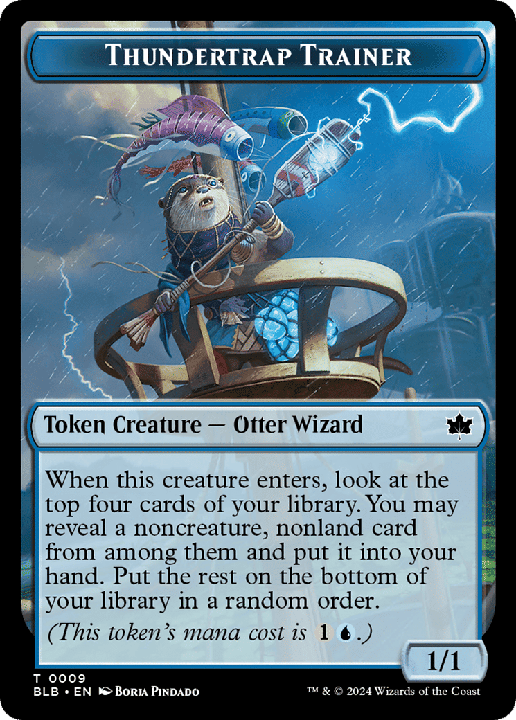 Thundertrap Trainer — Bloomburrow — Magic: The Gathering