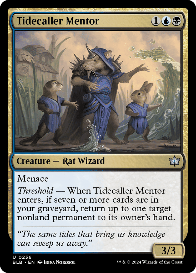 Mentor meneur de vague — Bloomburrow — Magic: The Gathering