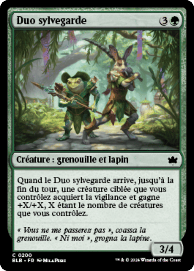 Duo sylvegarde — Bloomburrow — Magic: The Gathering