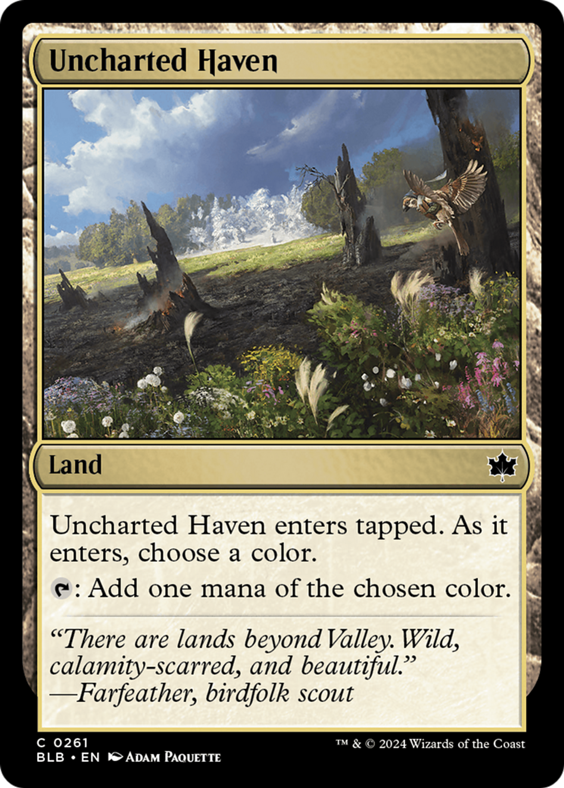 Havre inexploré — Bloomburrow — Magic: The Gathering