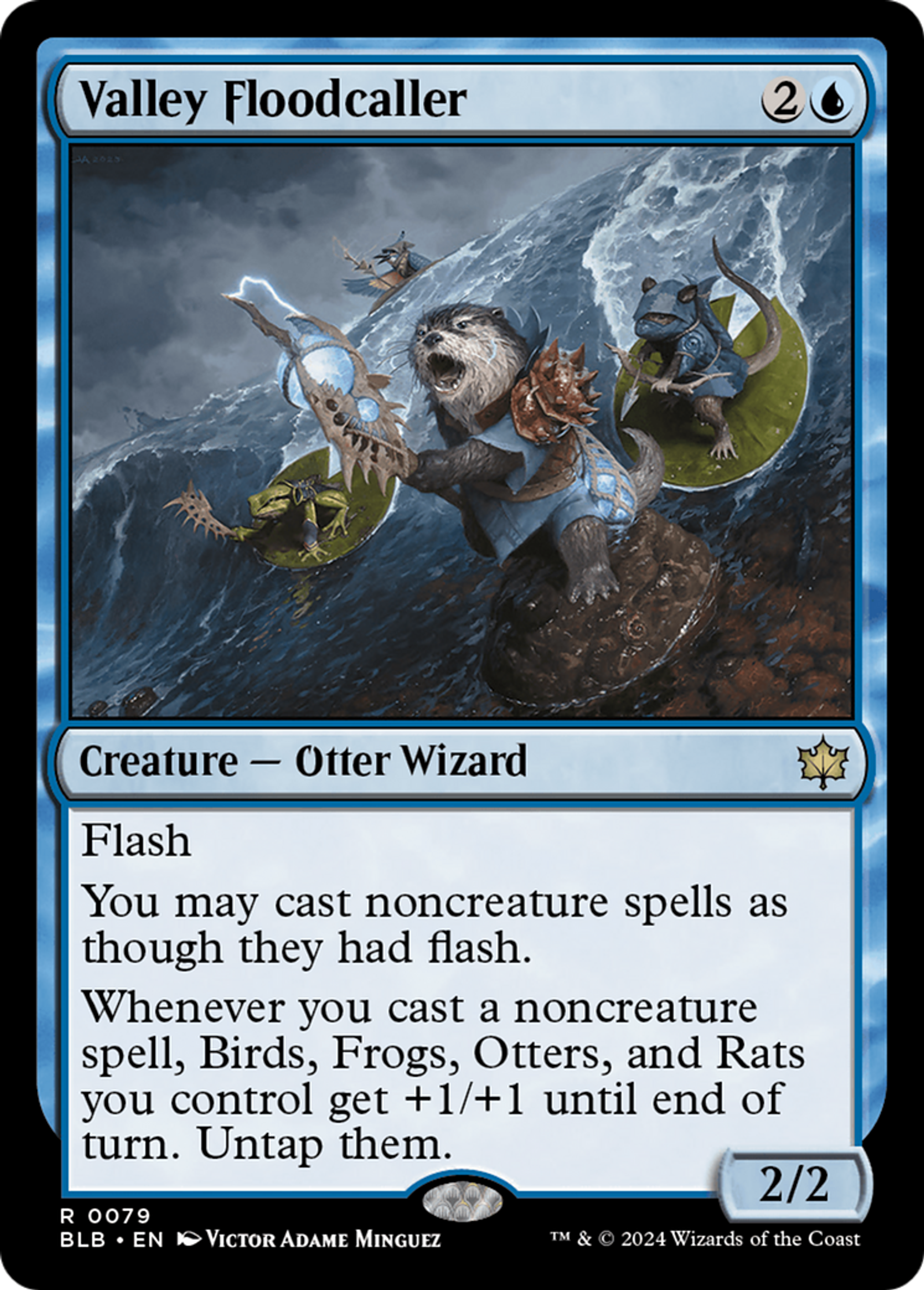 Meneuse de flots de Vallée — Bloomburrow — Magic: The Gathering