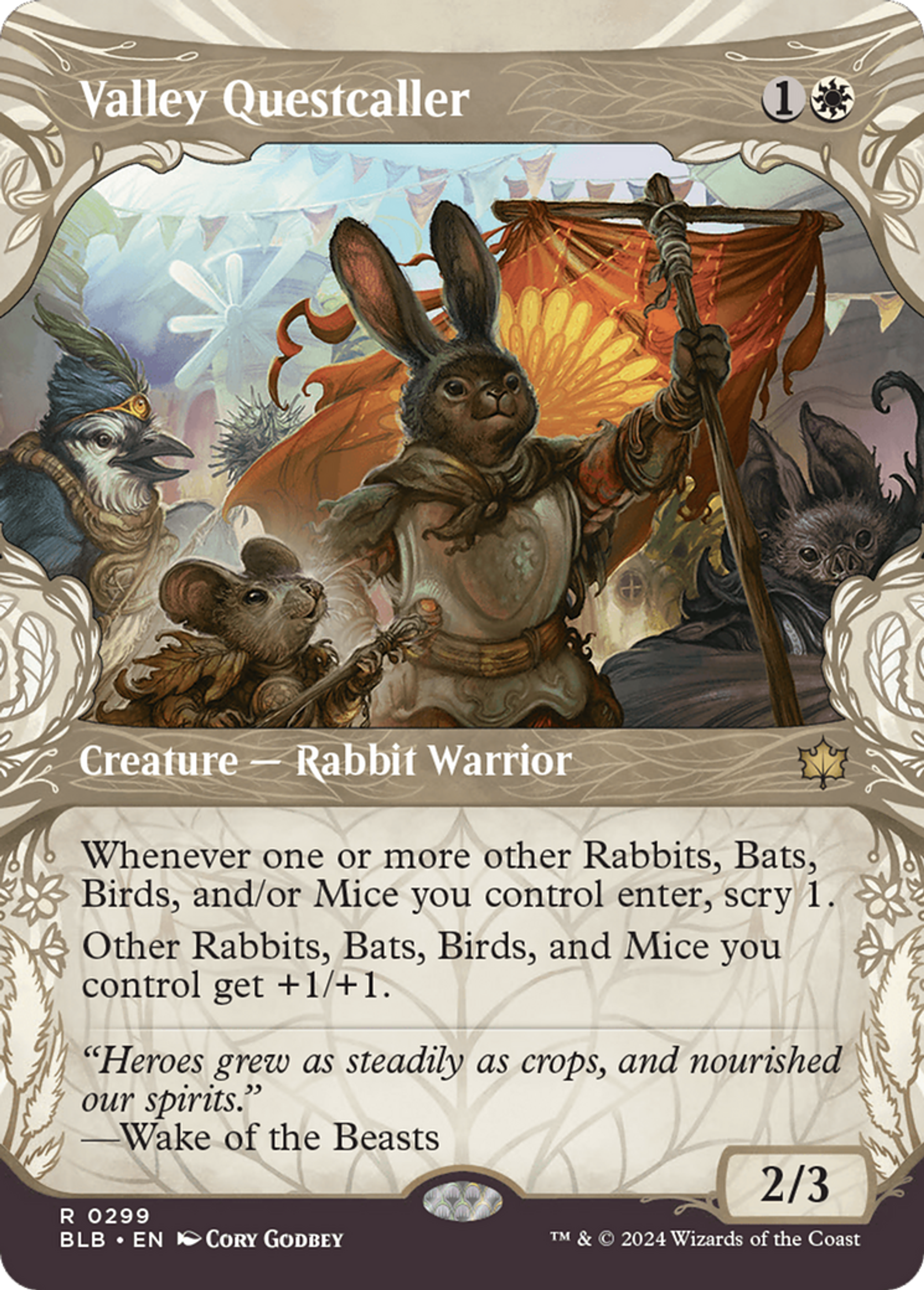 Meneur de quête de Vallée — Bloomburrow — Magic: The Gathering
