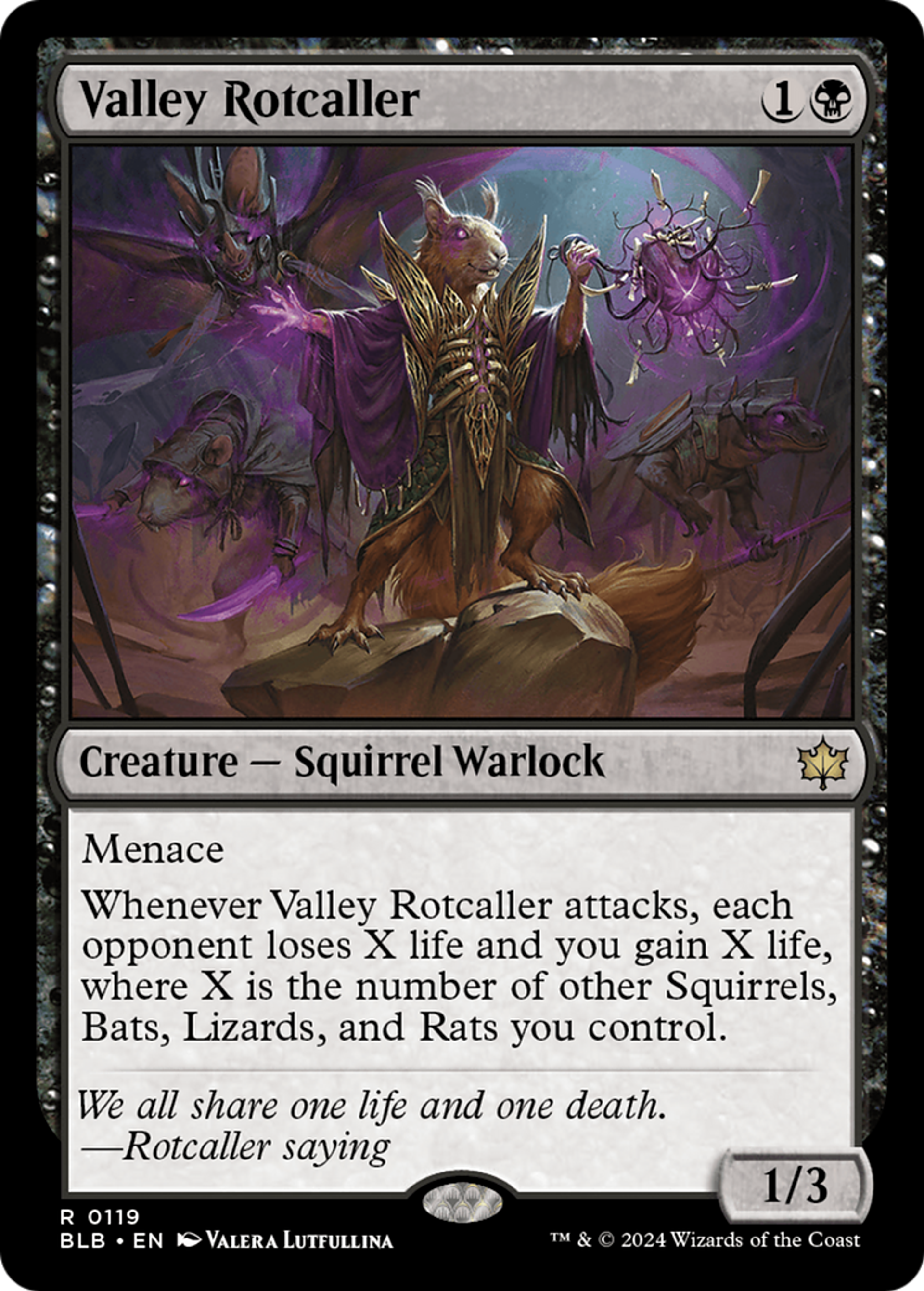 Valley Rotcaller — Bloomburrow — Magic: The Gathering