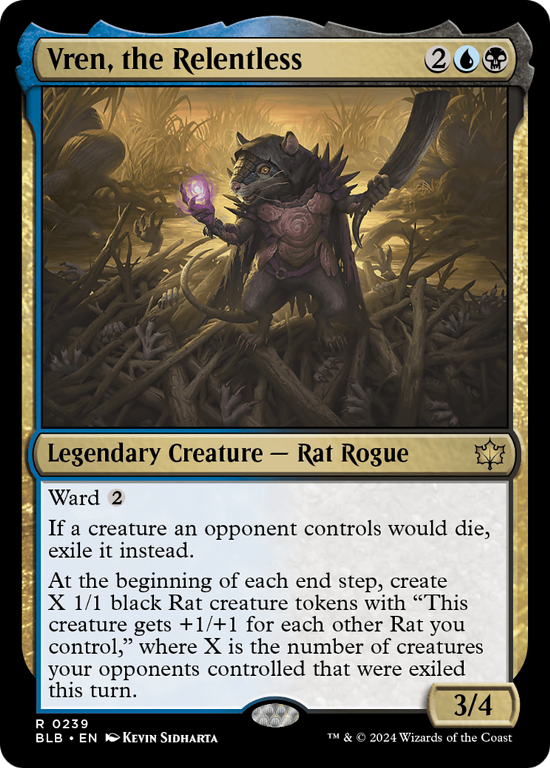 Vren, the Relentless — Bloomburrow — Magic: The Gathering