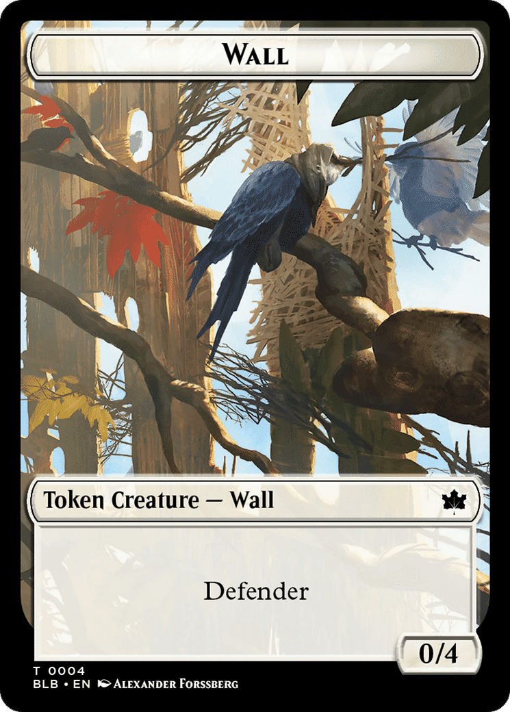Wall — Bloomburrow — Magic: The Gathering