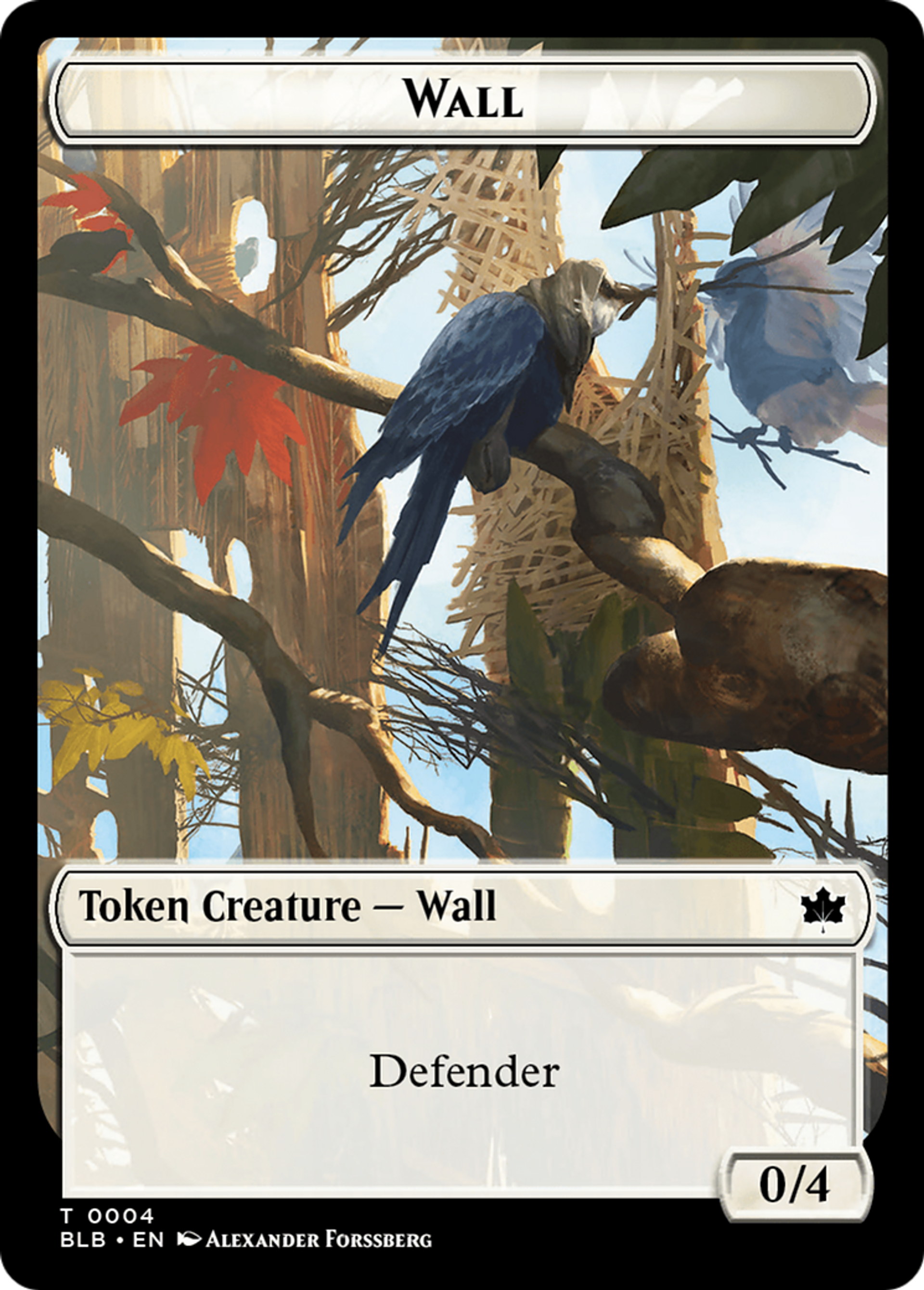 Wall — Bloomburrow — Magic: The Gathering