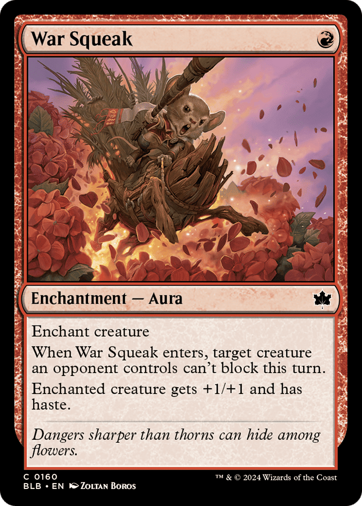 War Squeak — Bloomburrow — Magic: The Gathering
