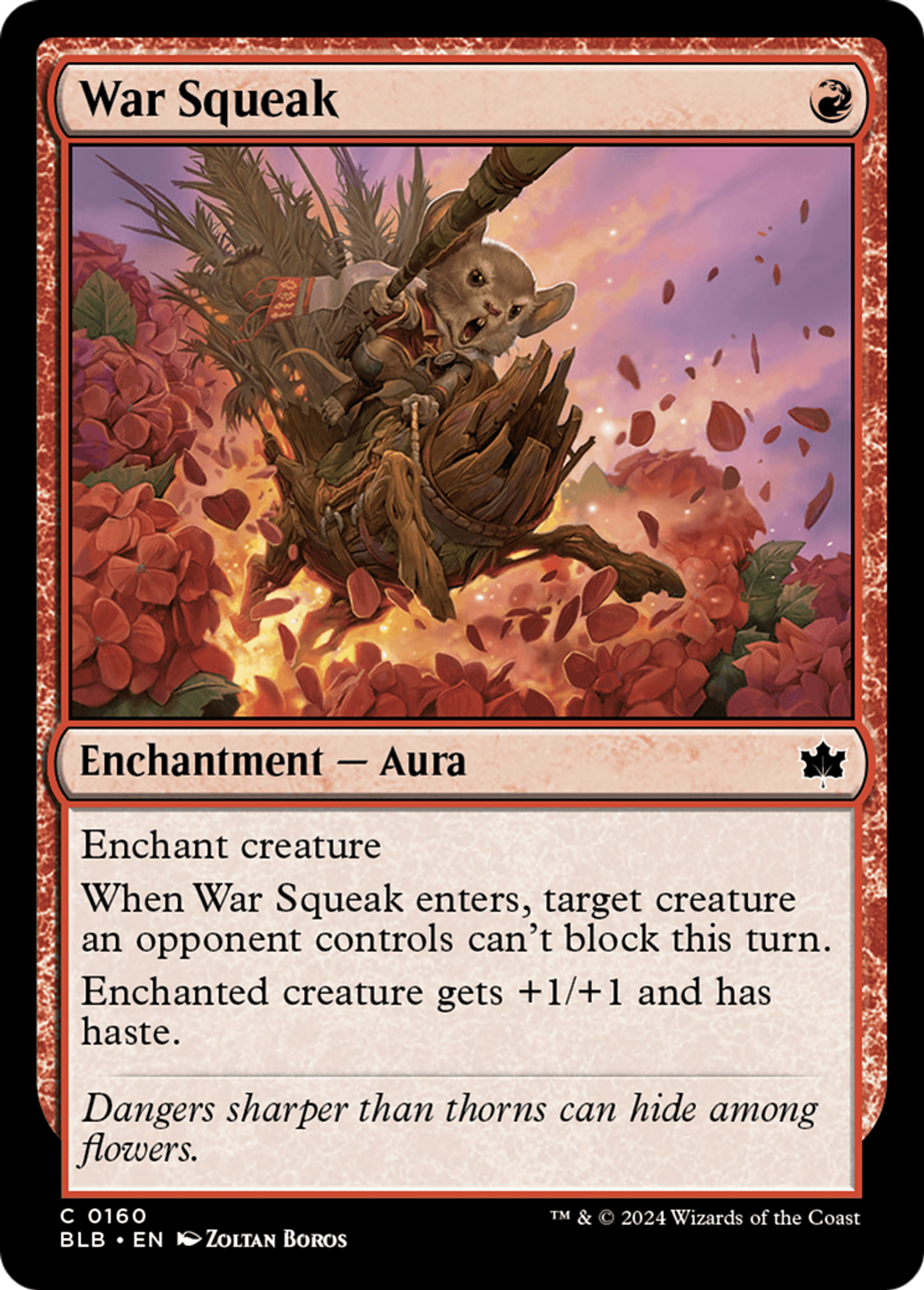 Couinement de guerre — Bloomburrow — Magic: The Gathering
