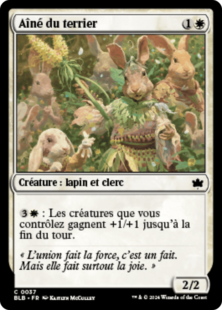 Aîné du terrier — Bloomburrow — Magic: The Gathering