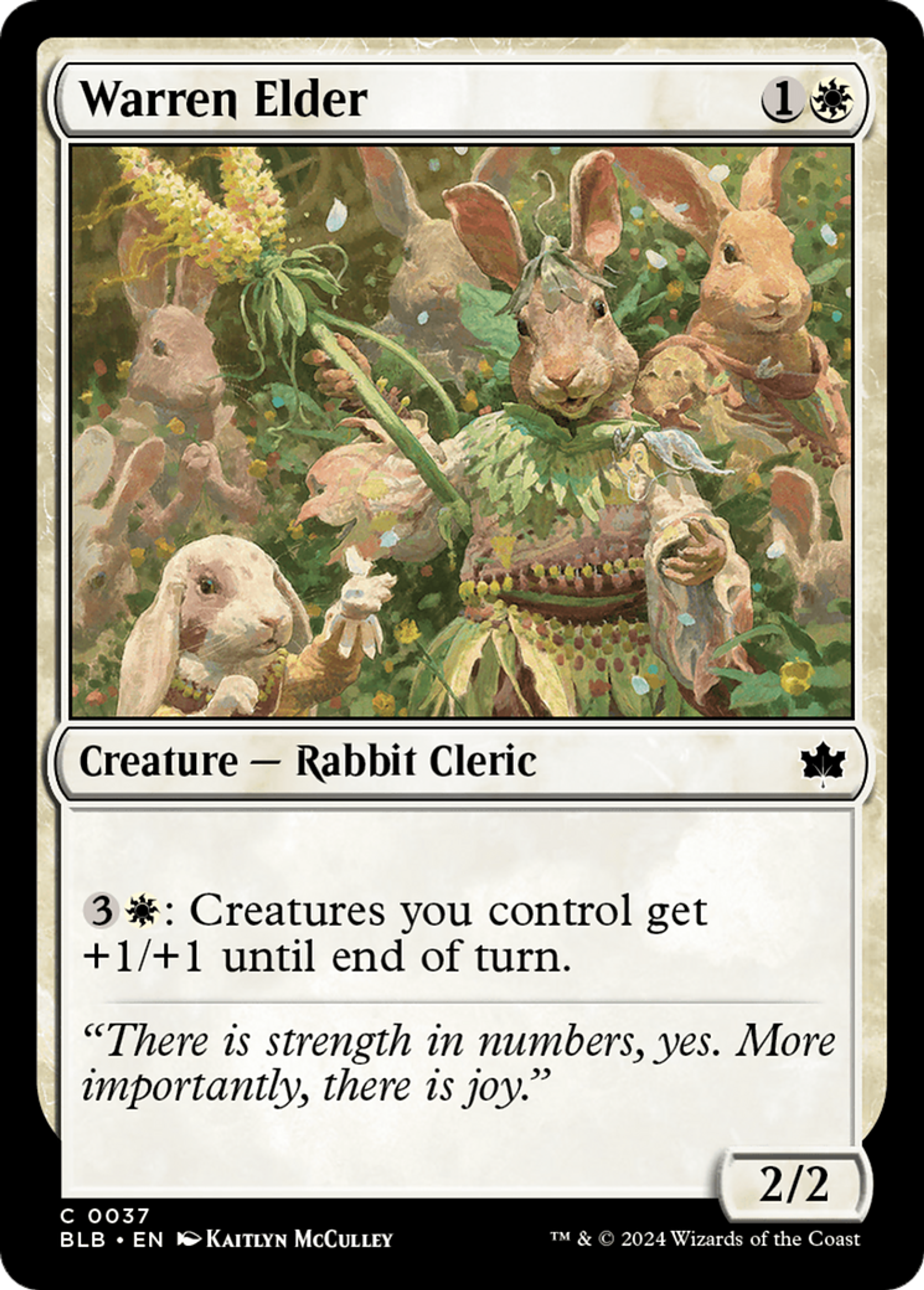 Aîné du terrier — Bloomburrow — Magic: The Gathering