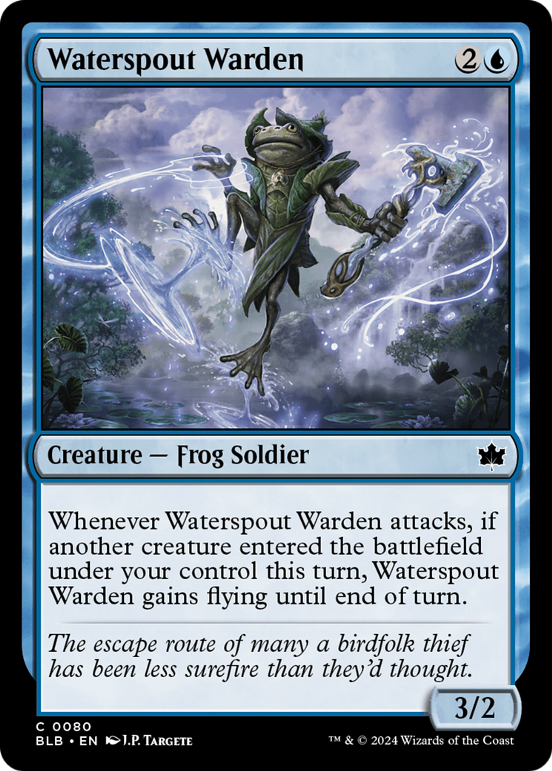 Waterspout Warden — Bloomburrow — Magic: The Gathering
