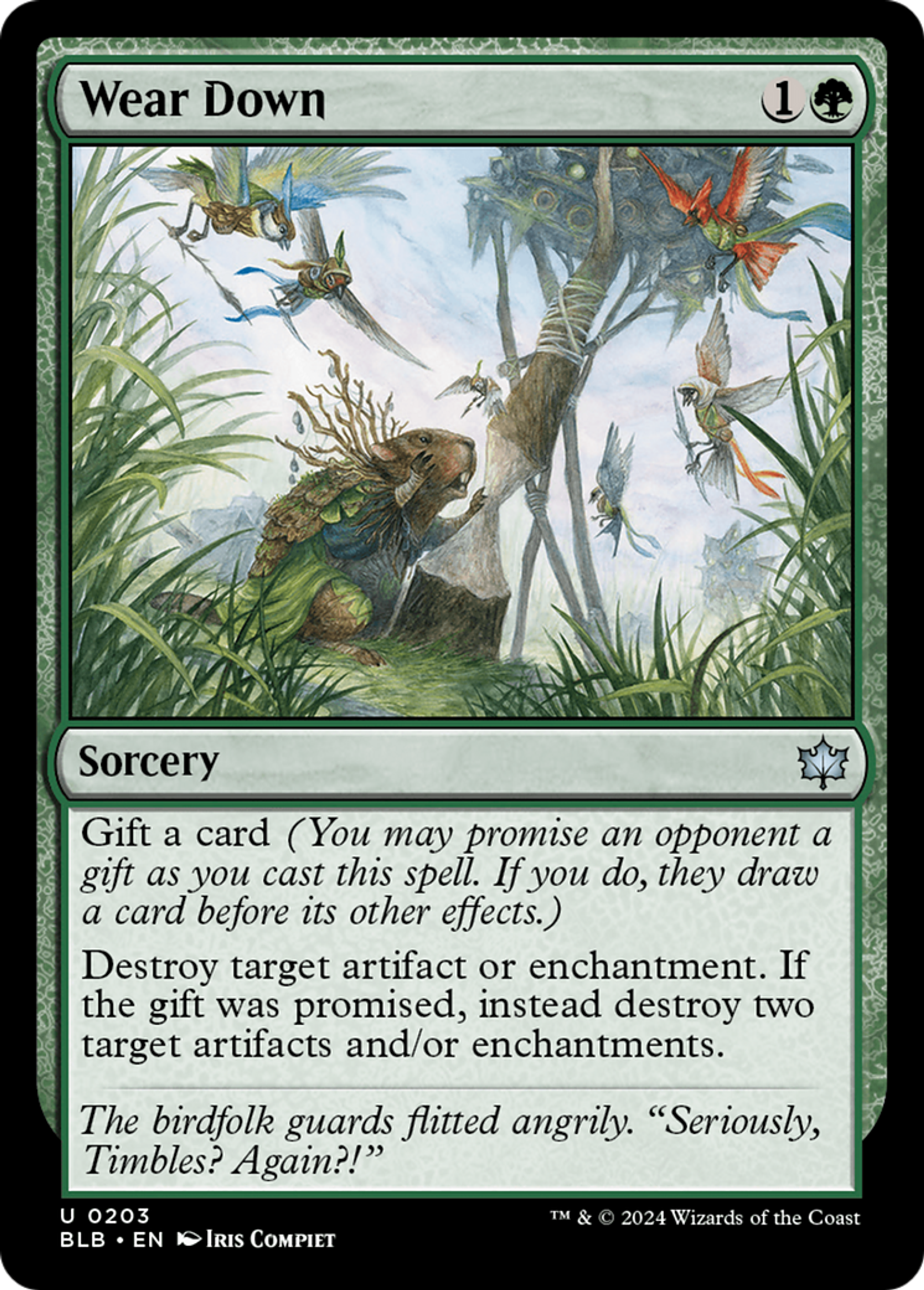 Wear Down — Bloomburrow — Magic: The Gathering