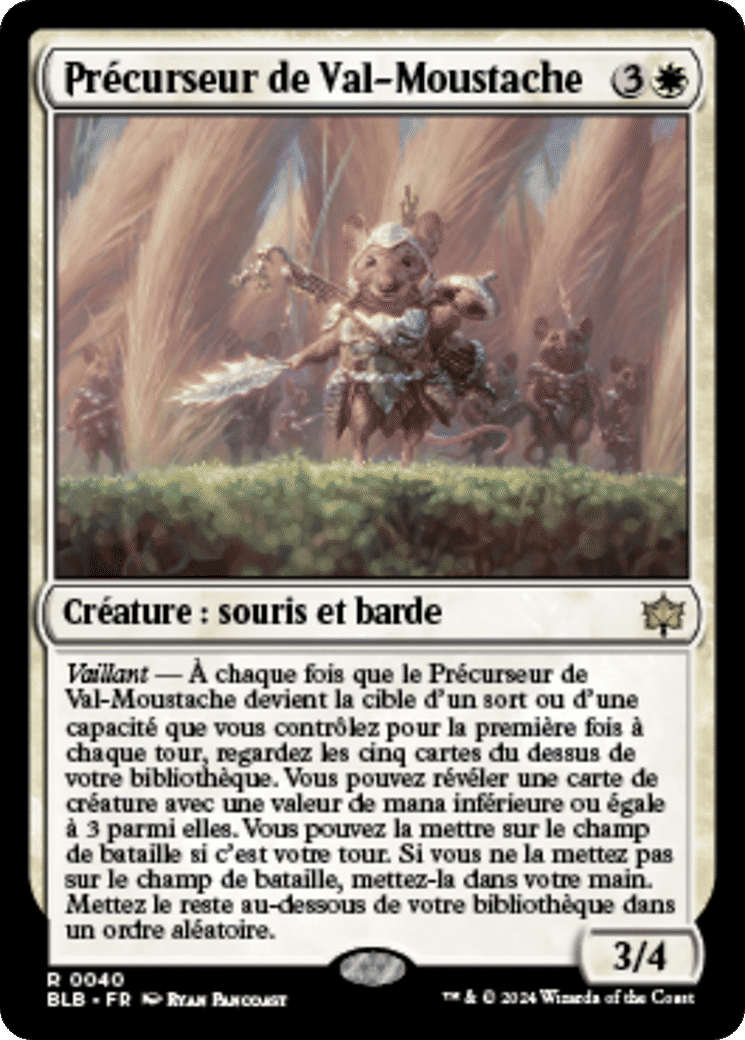 Précurseur de Val-Moustache — Bloomburrow — Magic: The Gathering