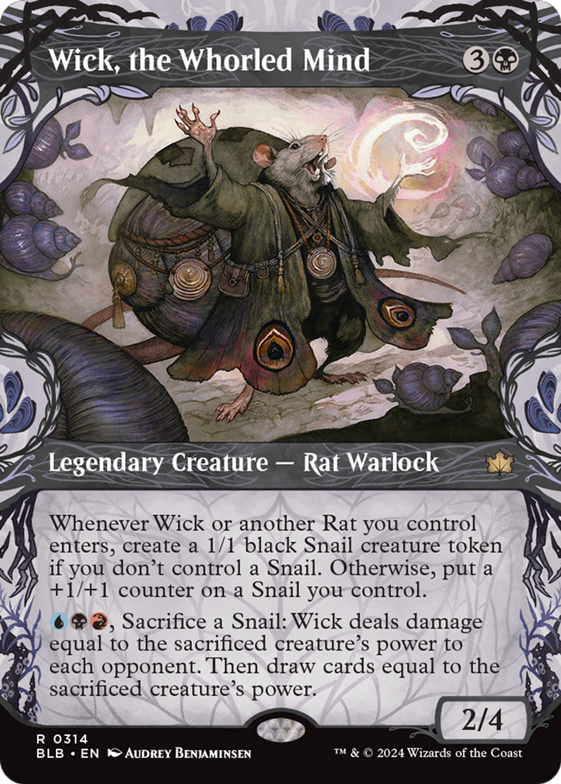 Mèche, l'esprit enspiré — Bloomburrow — Magic: The Gathering