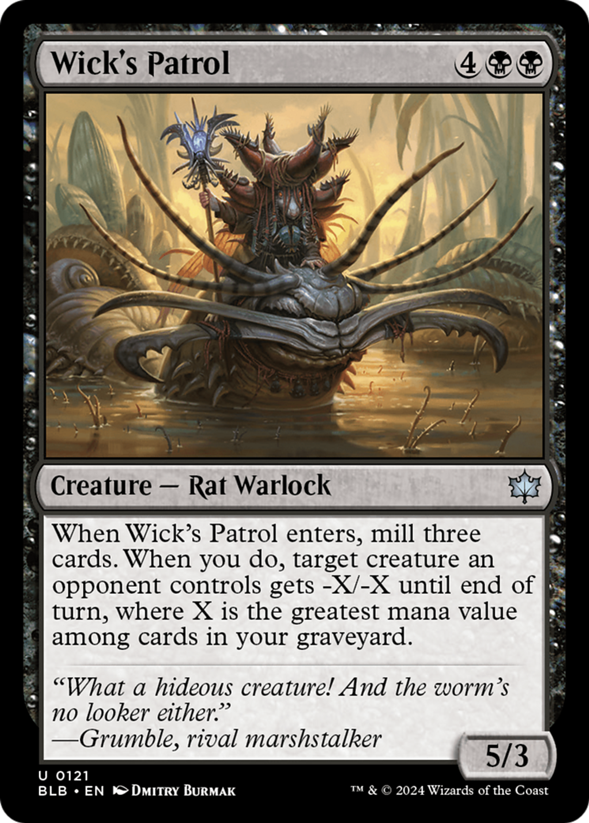 Wick's Patrol — Bloomburrow — Magic: The Gathering