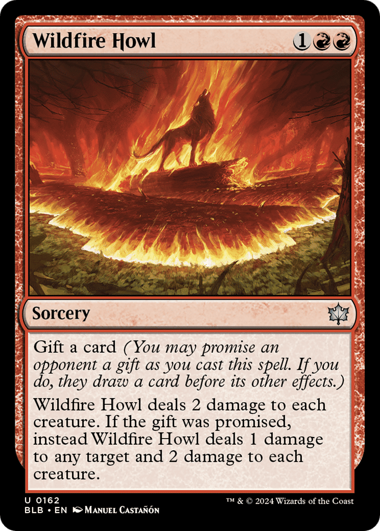 Wildfire Howl — Bloomburrow — Magic: The Gathering