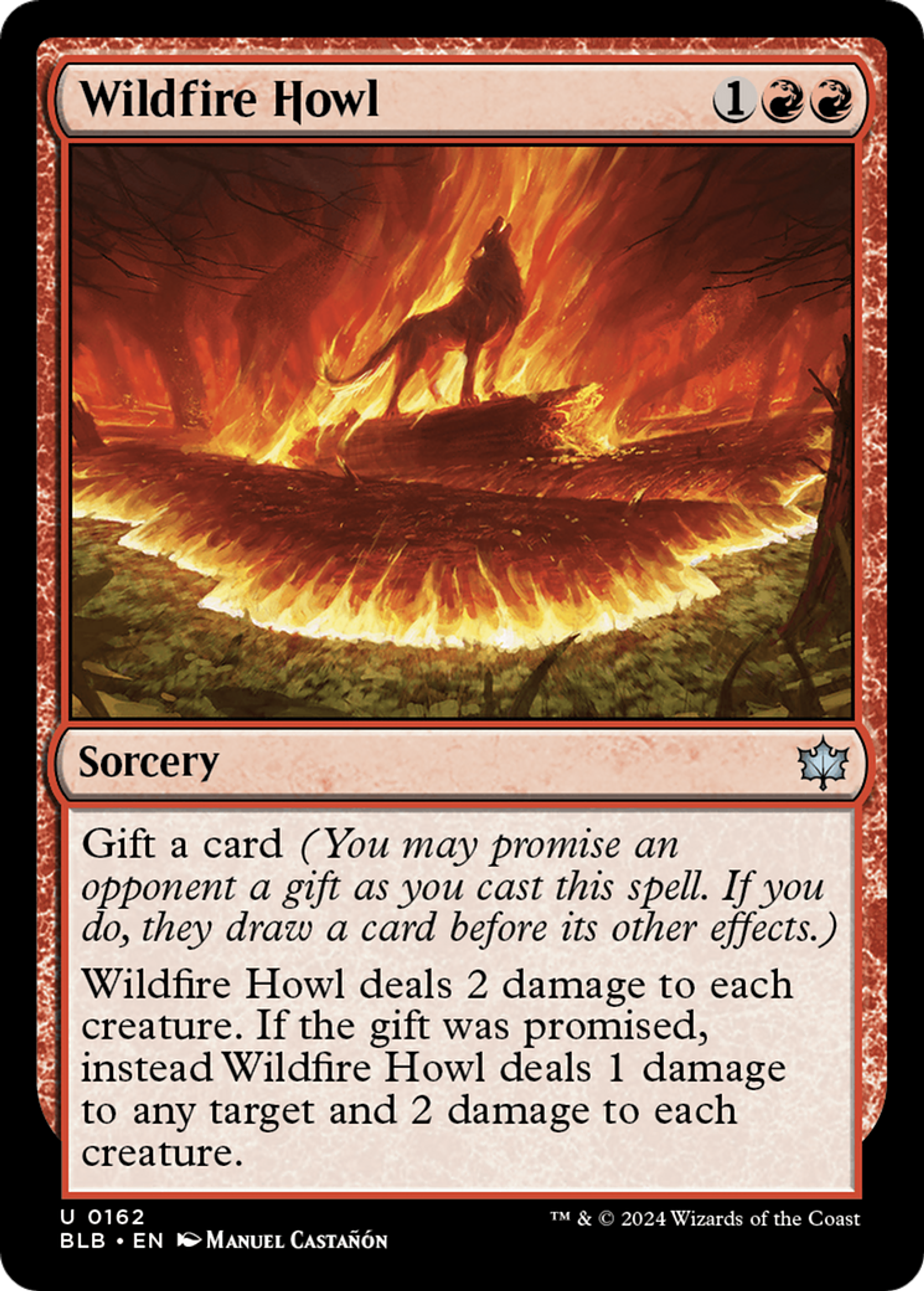 Wildfire Howl — Bloomburrow — Magic: The Gathering