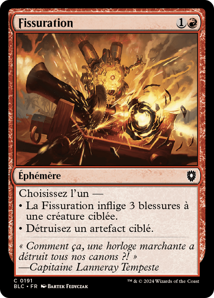 Fissuration — Bloomburrow Commander — Magic: The Gathering