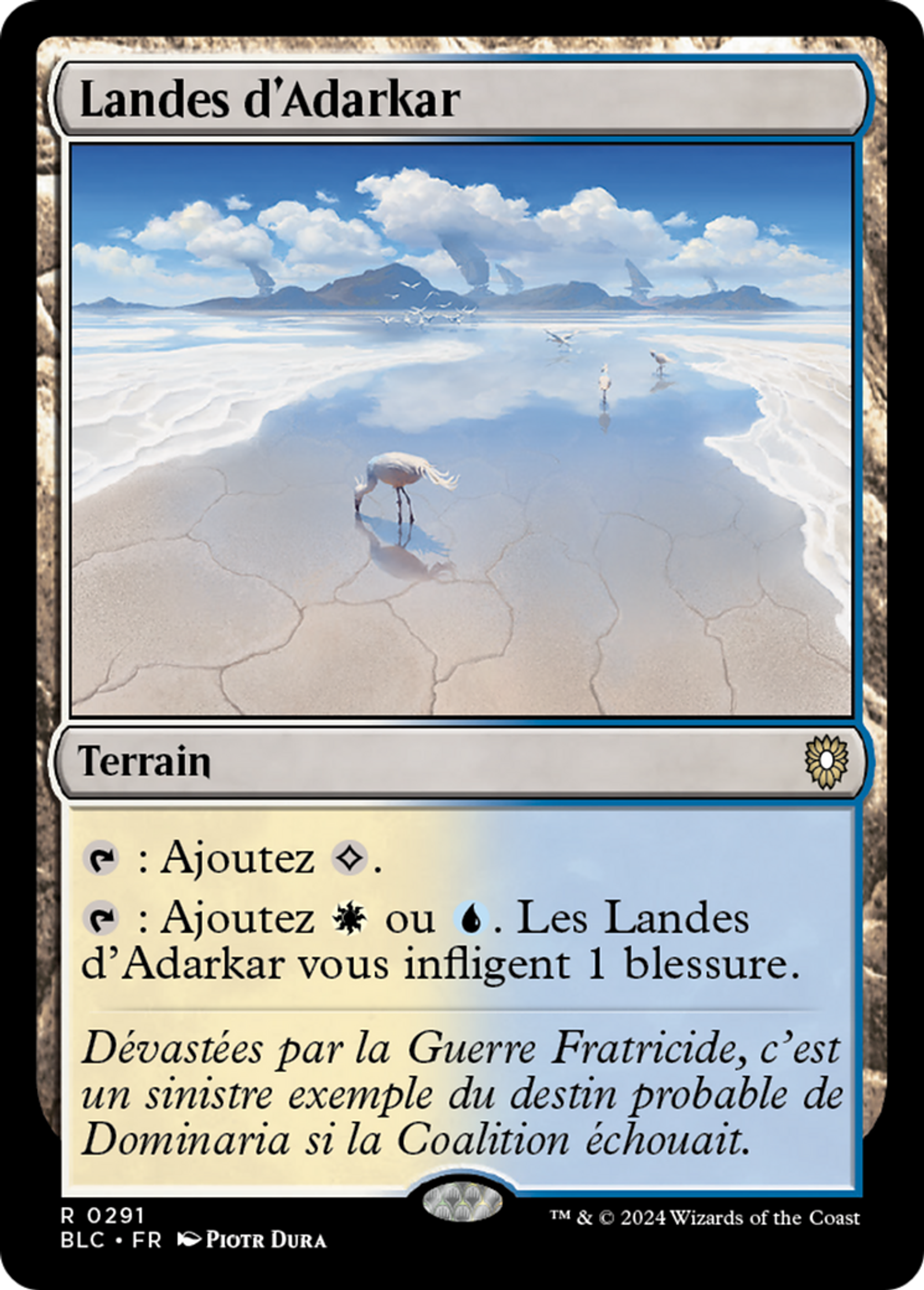 Landes d'Adarkar — Bloomburrow Commander — Magic: The Gathering