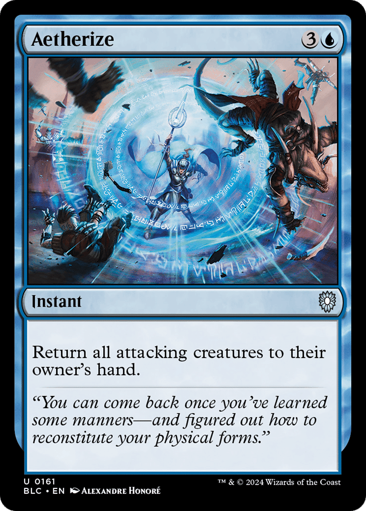 Aetherize — Bloomburrow Commander — Magic: The Gathering