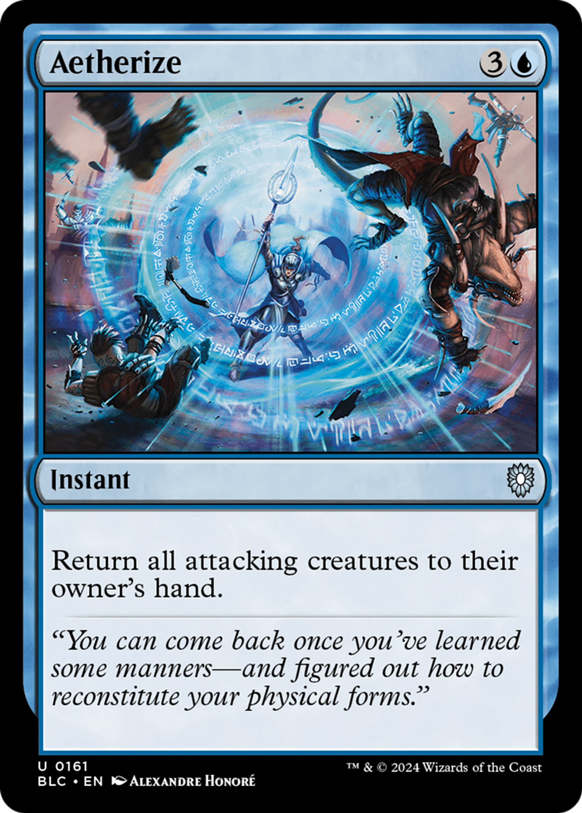 Aetherize — Bloomburrow Commander — Magic: The Gathering