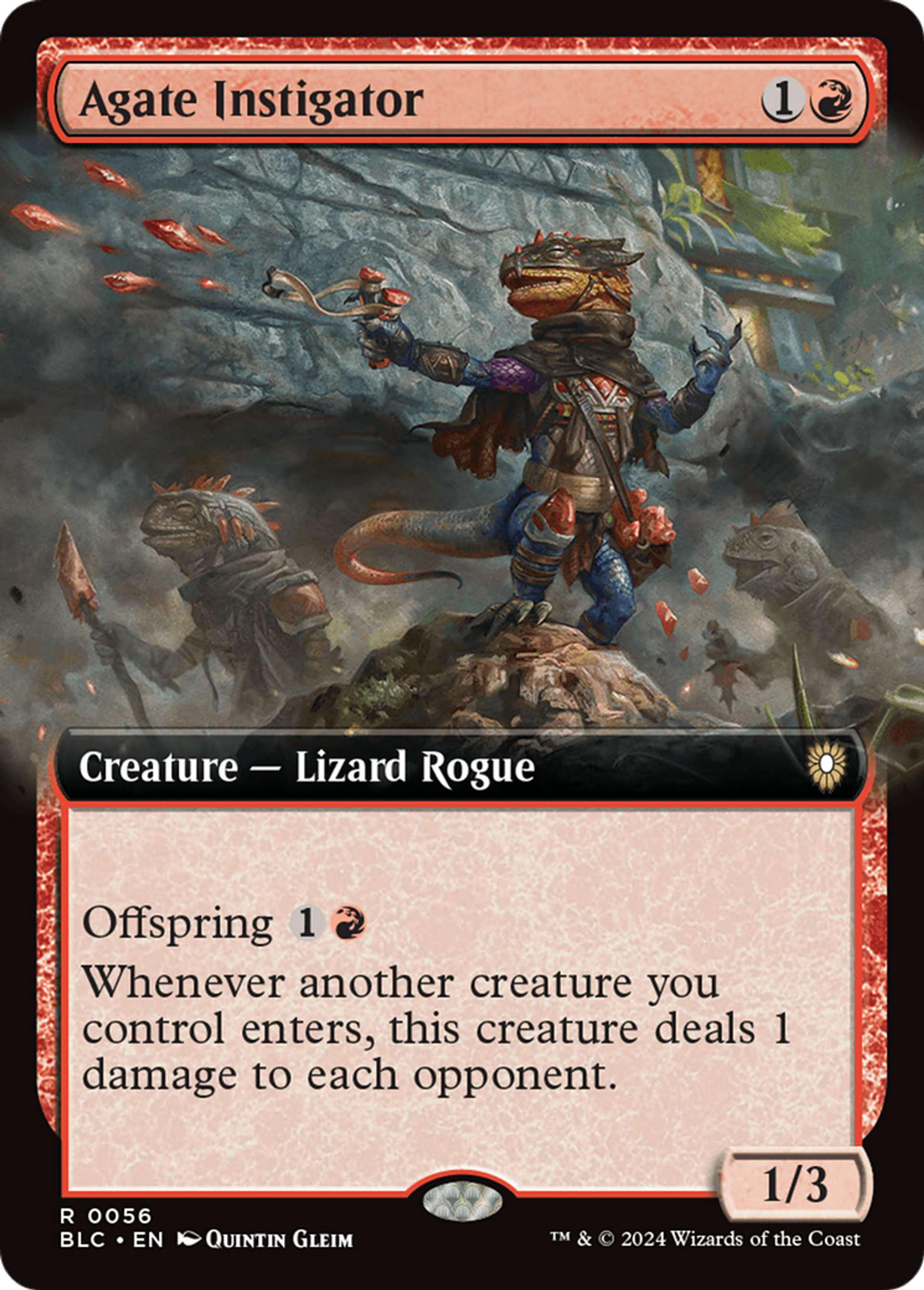 Agate Instigator — Bloomburrow Commander — Magic: The Gathering