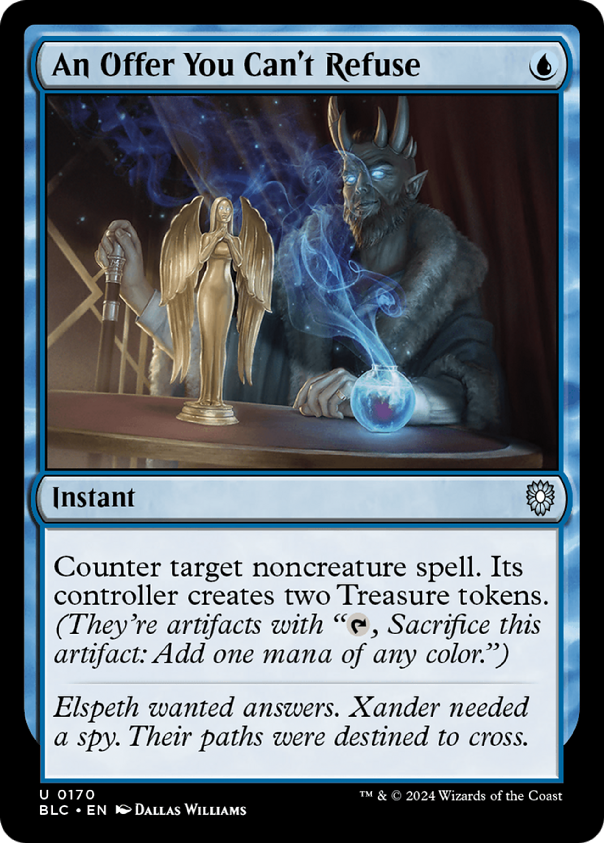 An Offer You Can't Refuse — Bloomburrow Commander — Magic: The Gathering