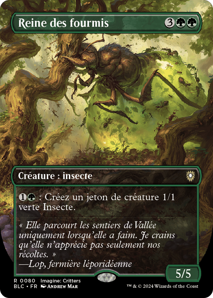 Reine des fourmis — Bloomburrow Commander — Magic: The Gathering