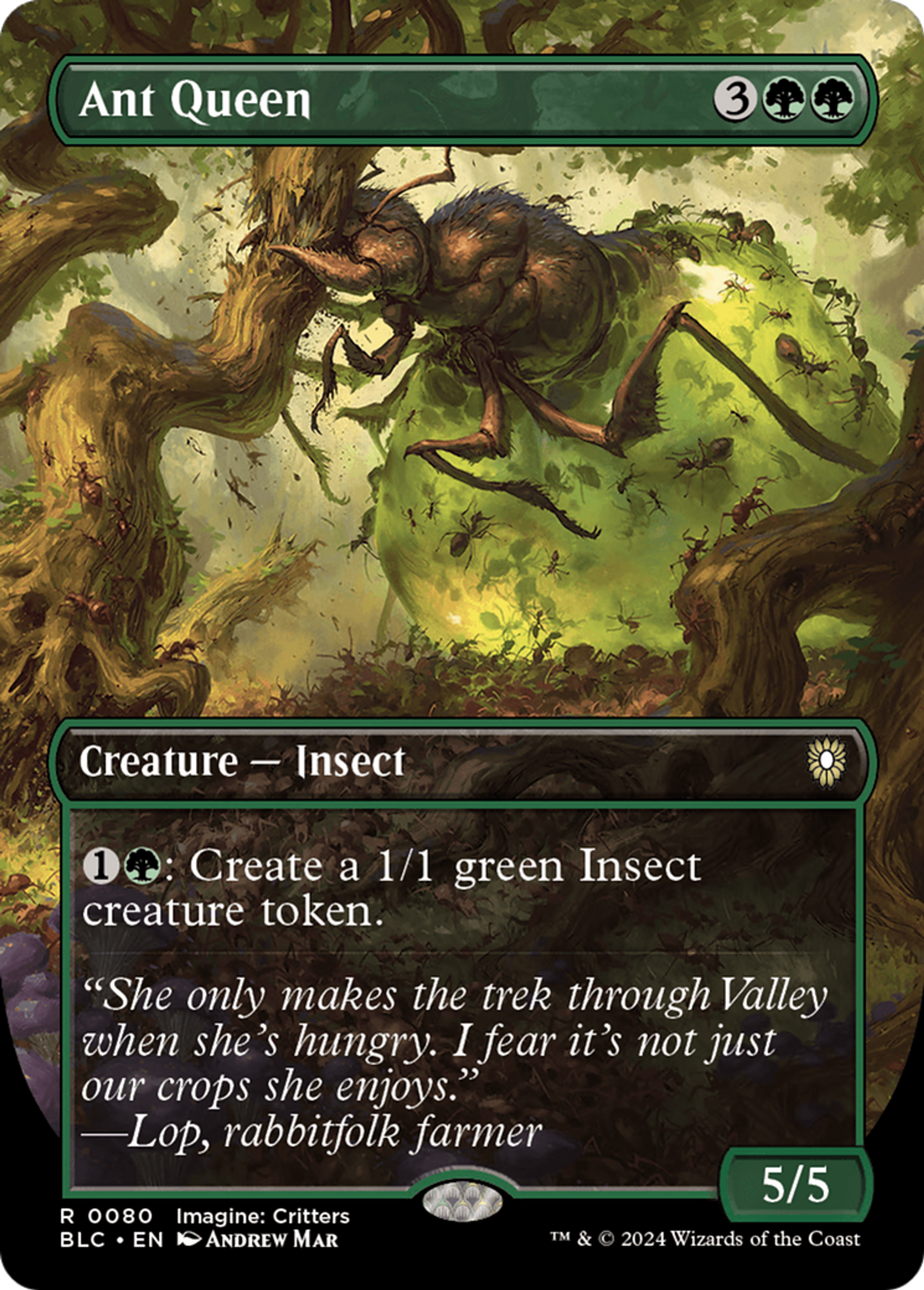 Ant Queen — Bloomburrow Commander — Magic: The Gathering