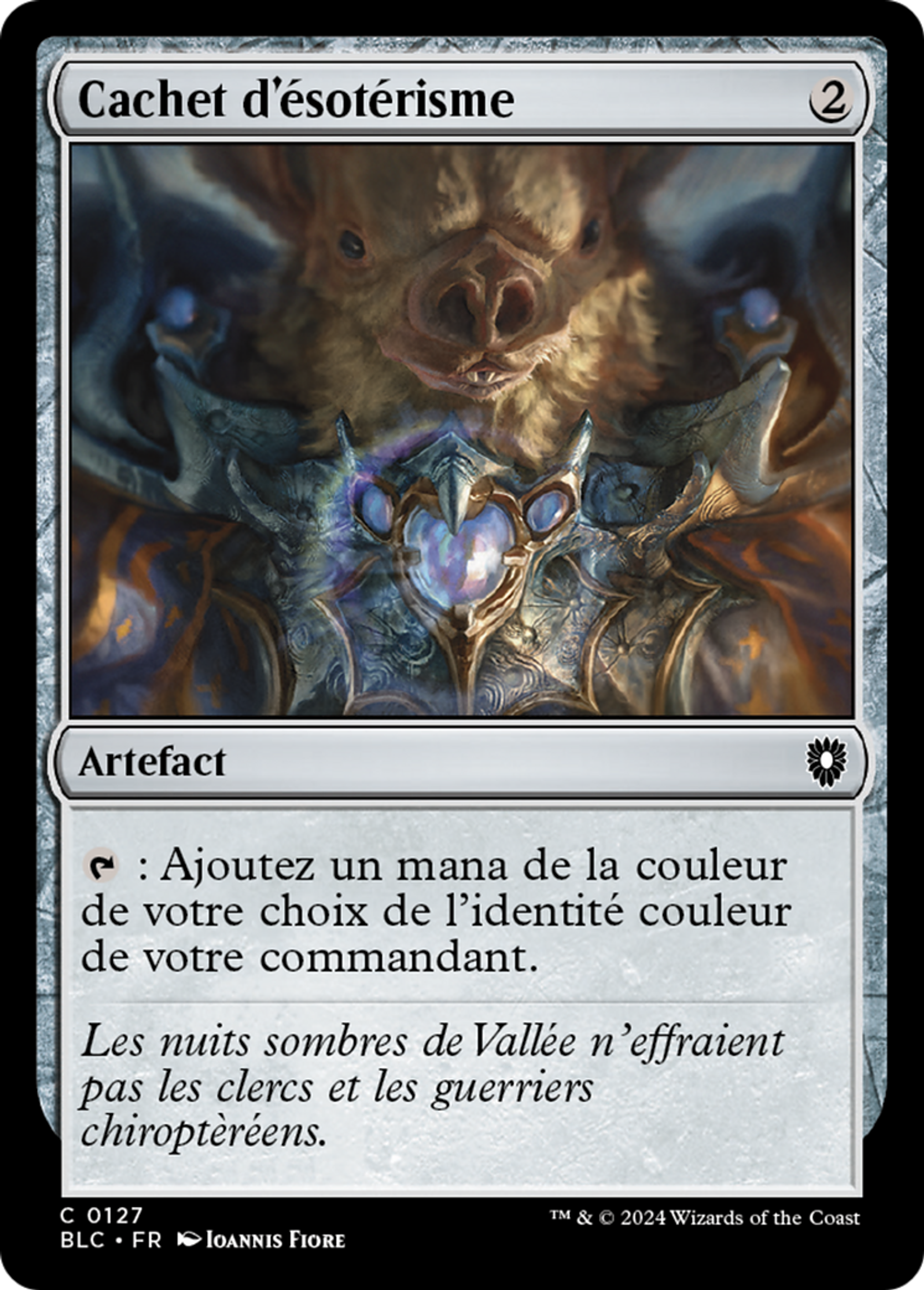 Cachet d'ésotérisme — Bloomburrow Commander — Magic: The Gathering